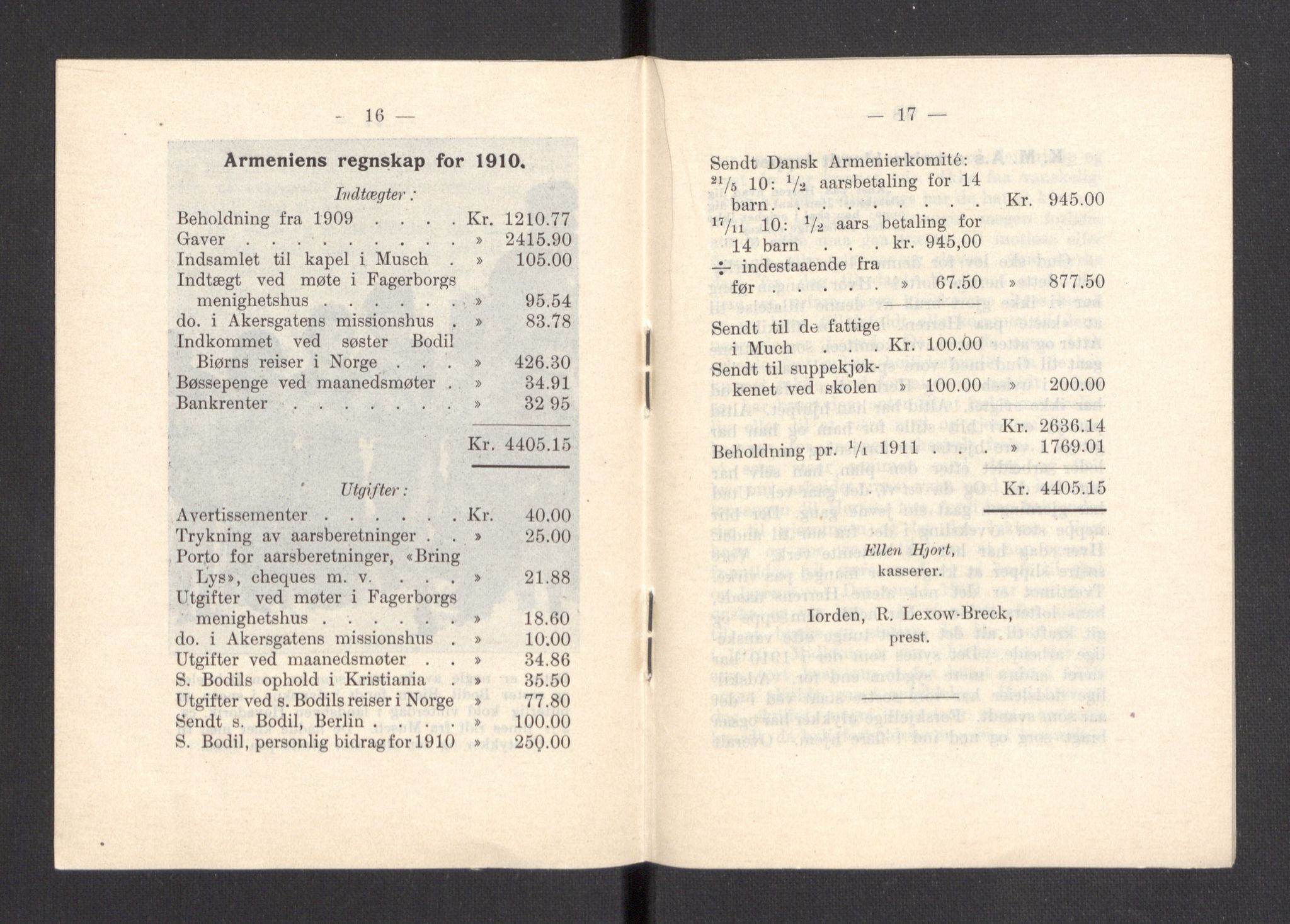 Kvinnelige Misjonsarbeidere, AV/RA-PA-0699/F/Fa/L0001/0007: -- / Årsmeldinger, trykte, 1906-1915