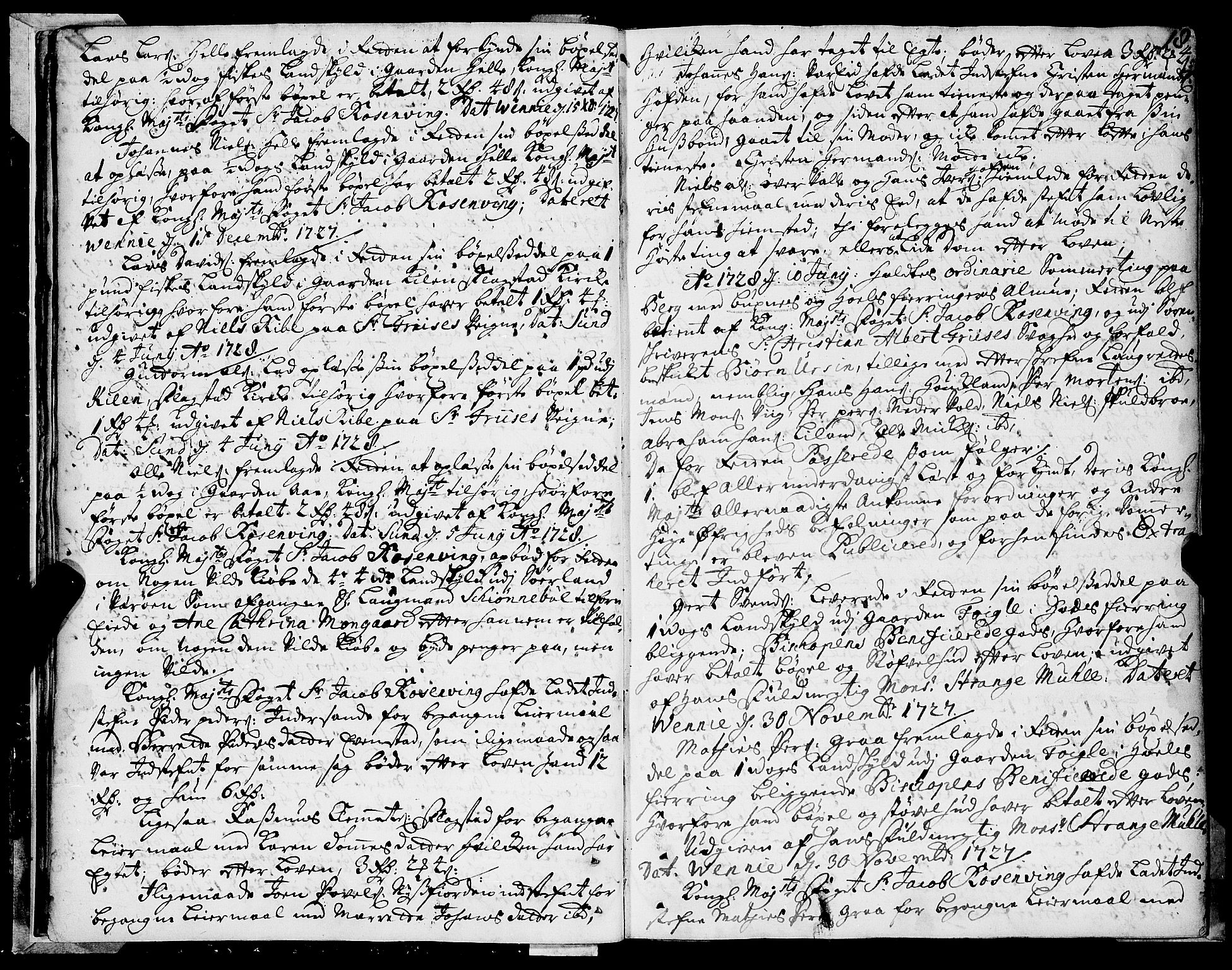 Lofoten sorenskriveri, SAT/A-0017/1/1/1A/L0003: Tingbok, 1726-1796, s. 17b-18a