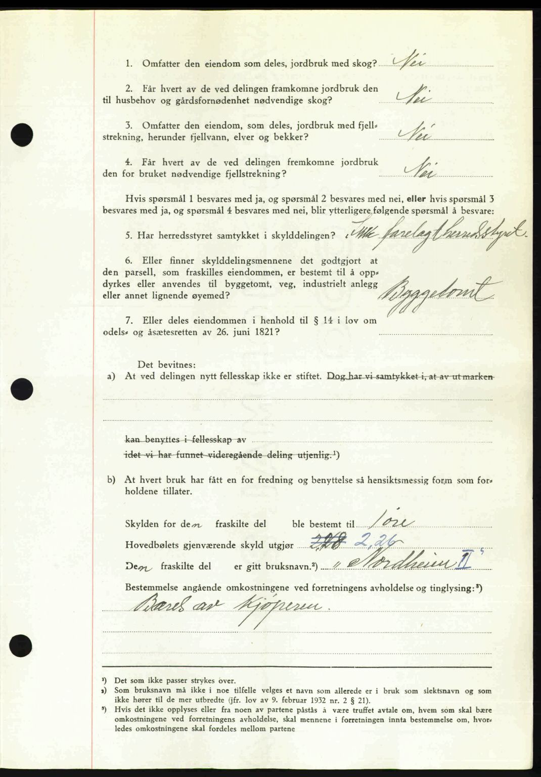 Romsdal sorenskriveri, AV/SAT-A-4149/1/2/2C: Pantebok nr. A27, 1948-1948, Dagboknr: 2646/1948