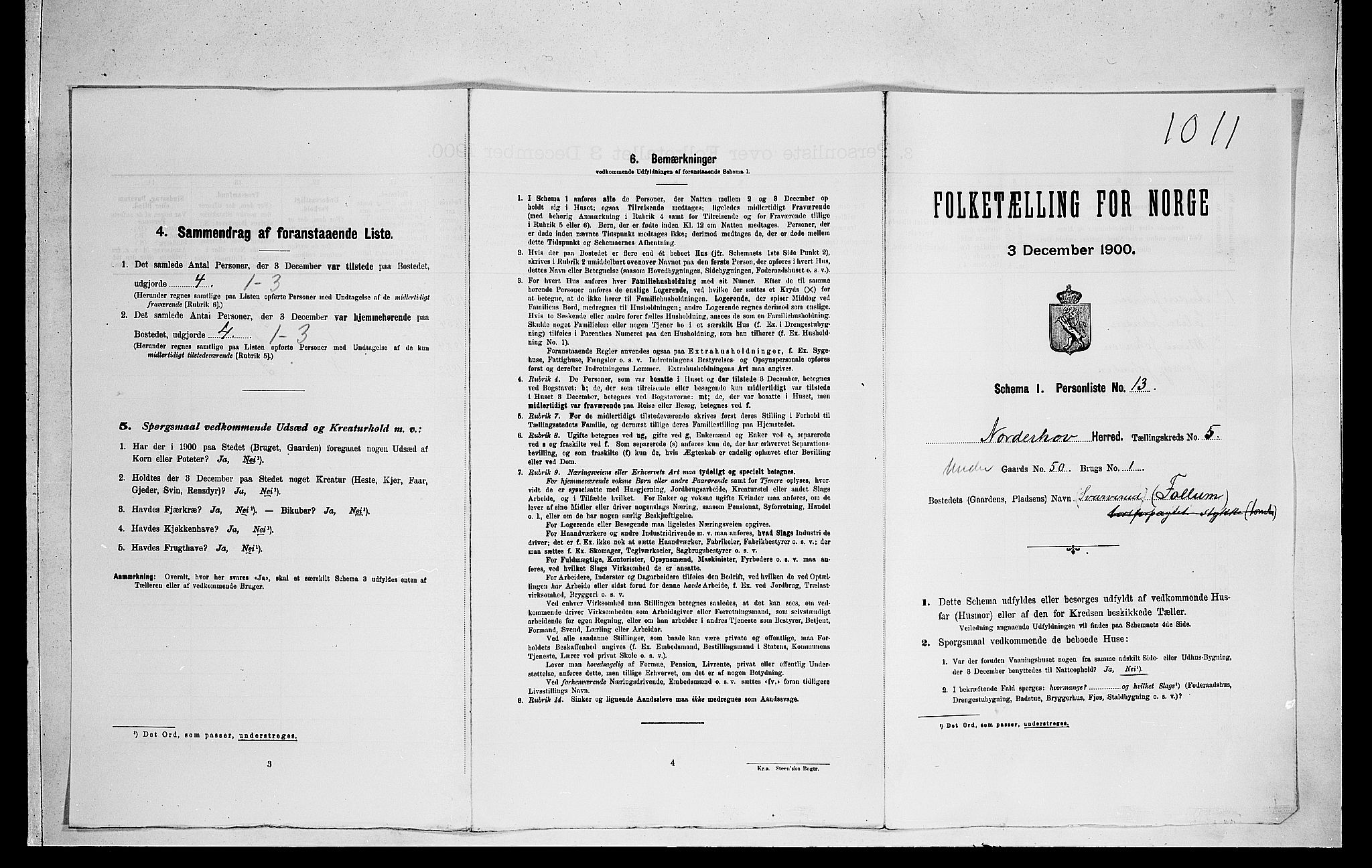 RA, Folketelling 1900 for 0613 Norderhov herred, 1900, s. 1231