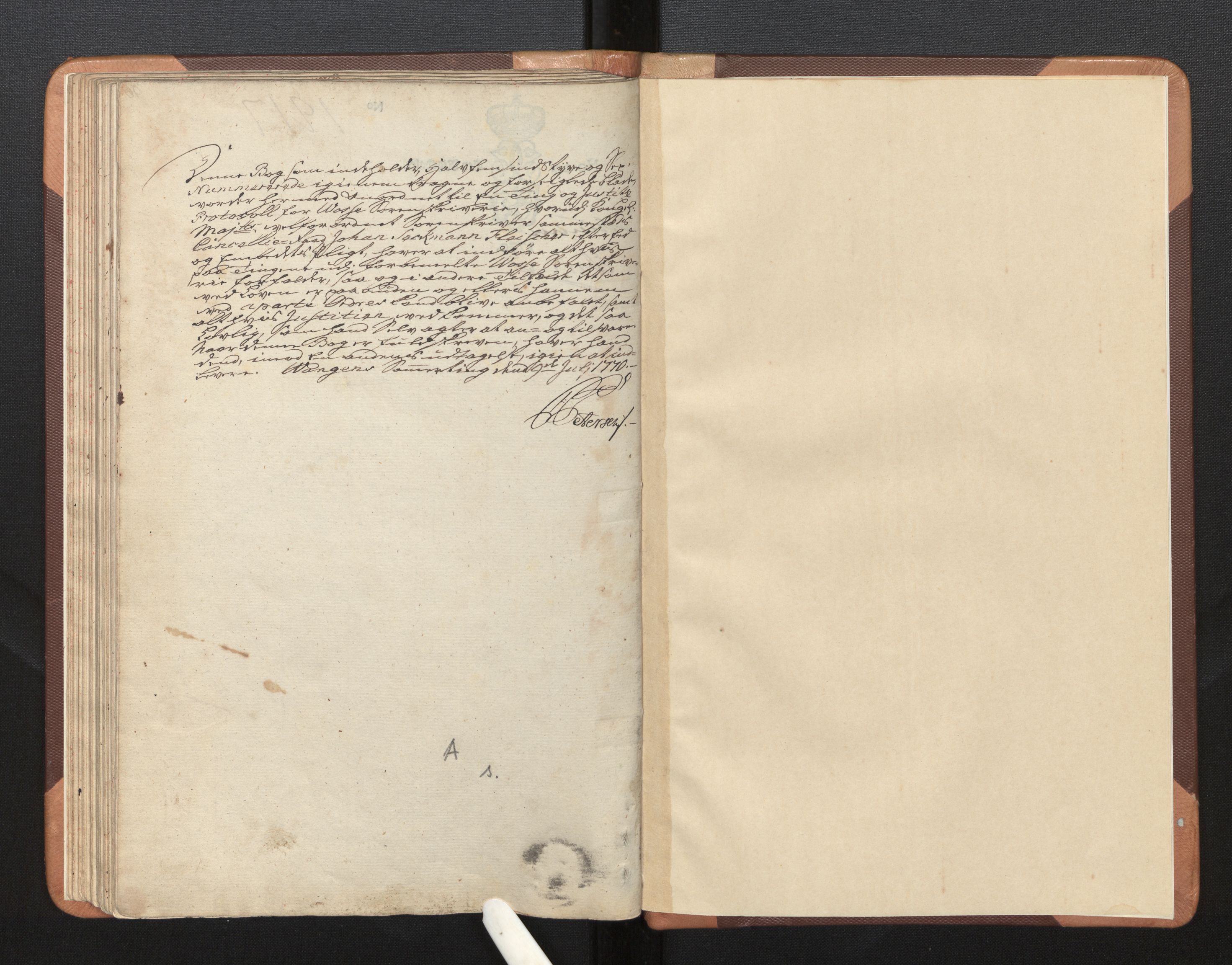 Hardanger og Voss sorenskriveri, SAB/A-2501/1/1A/1Ag/L0004: Tingbok for Voss, 1770-1775, s. 95b