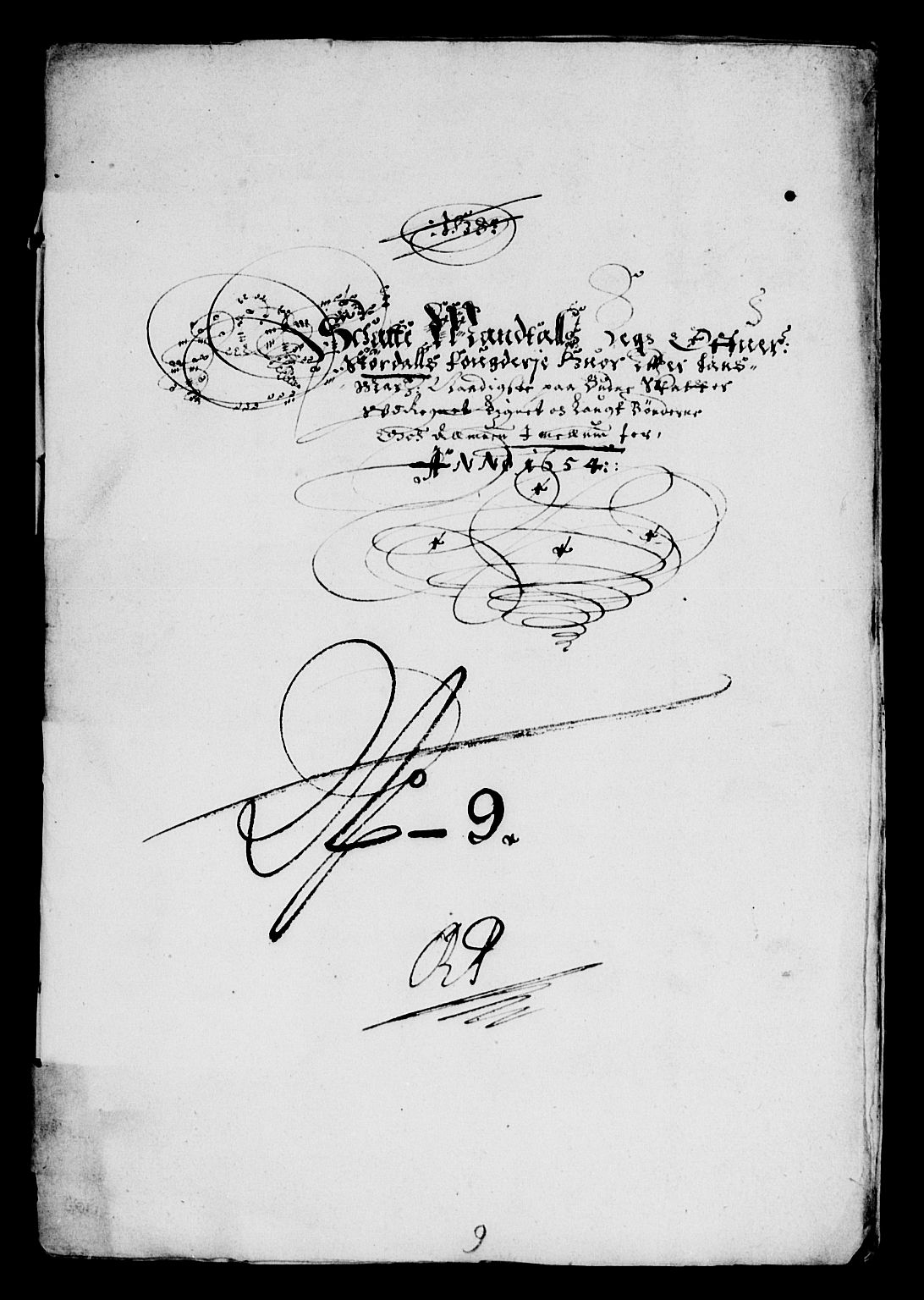 Rentekammeret inntil 1814, Reviderte regnskaper, Lensregnskaper, AV/RA-EA-5023/R/Rb/Rbw/L0117: Trondheim len, 1654