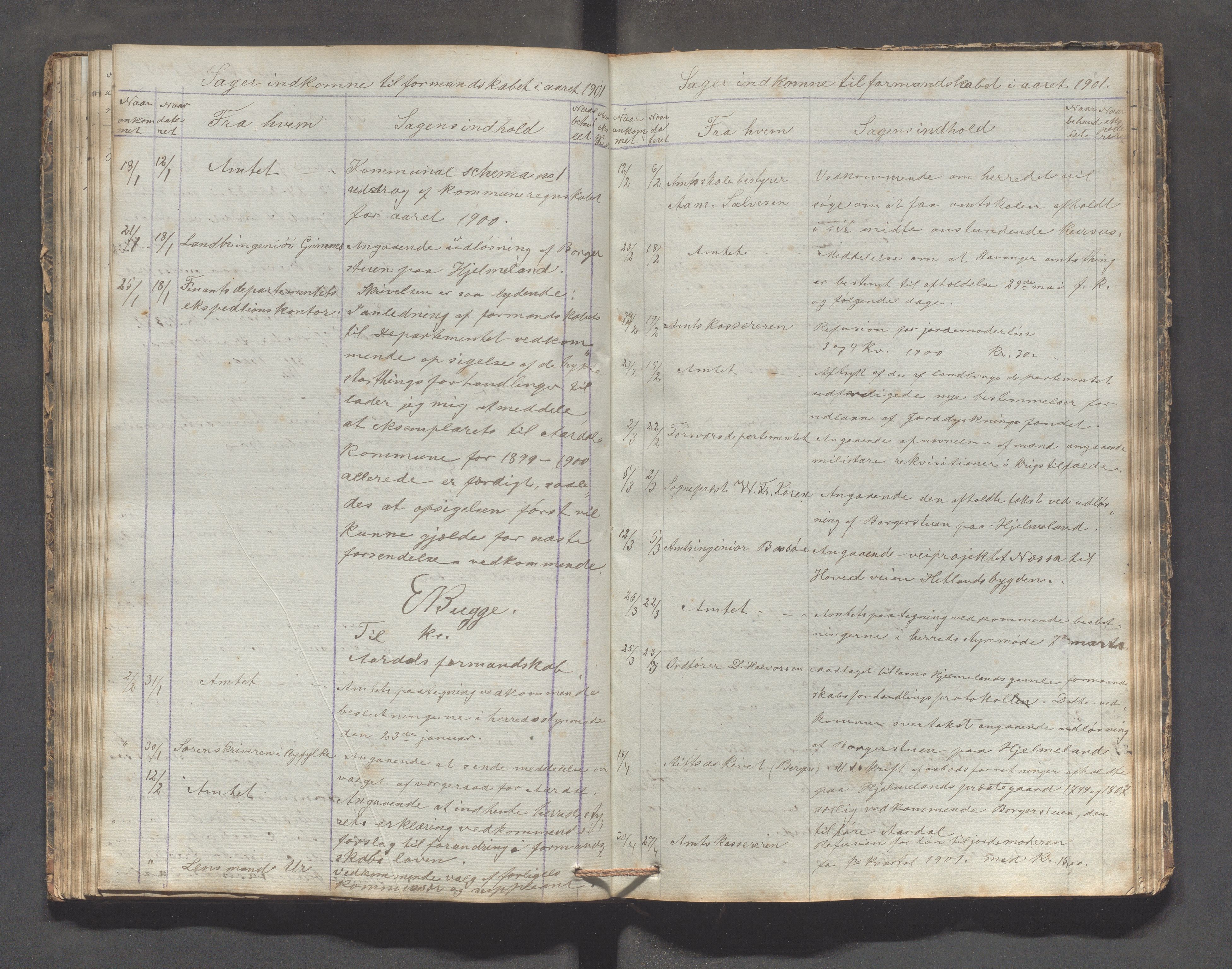 Årdal kommune - Formannskapet, IKAR/K-101953/C/L0001: Brevjournal, 1849-1919, s. 51
