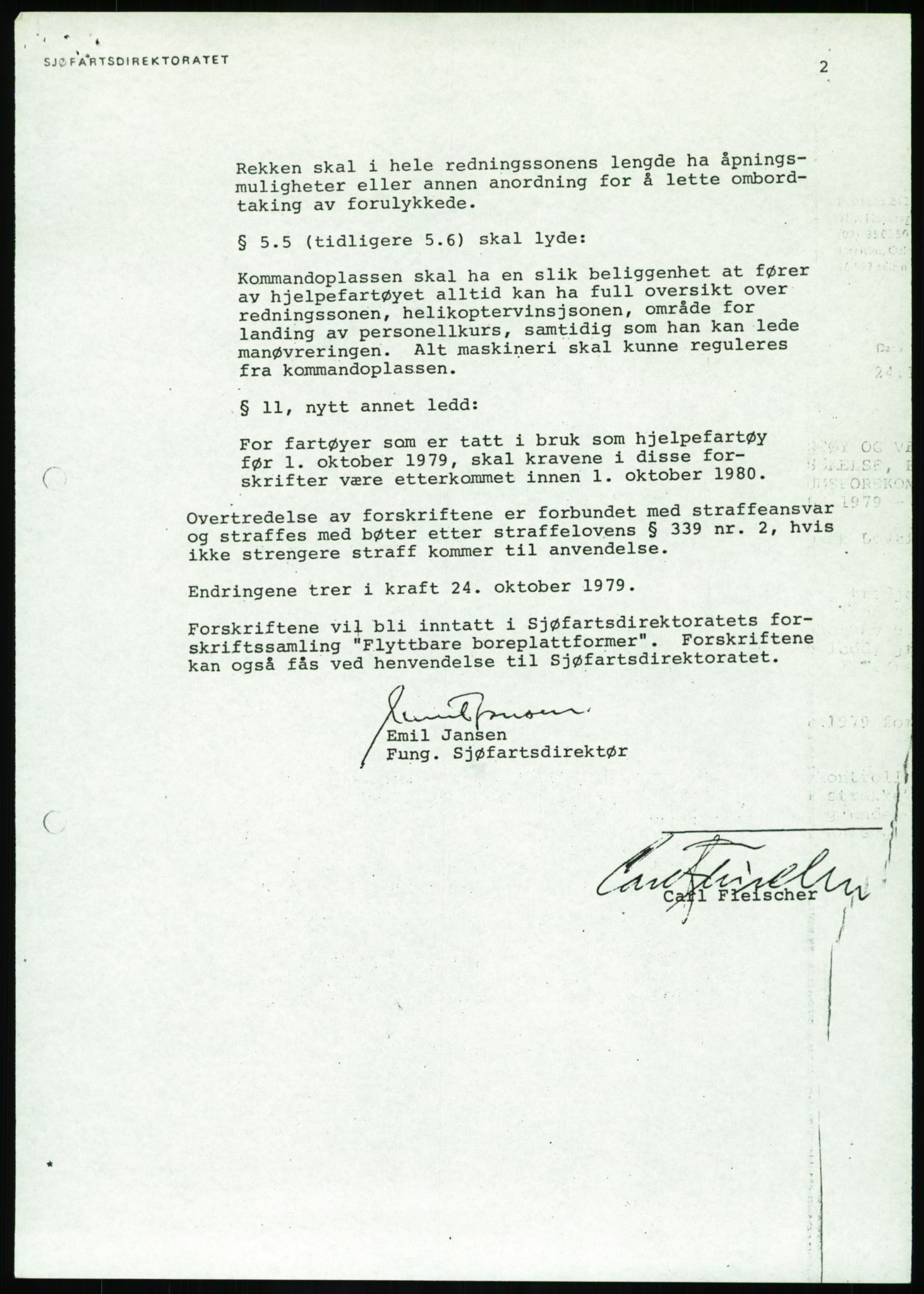 Justisdepartementet, Granskningskommisjonen ved Alexander Kielland-ulykken 27.3.1980, RA/S-1165/D/L0017: P Hjelpefartøy (Doku.liste + P1-P6 av 6)/Q Hovedredningssentralen (Q0-Q27 av 27), 1980-1981, s. 6