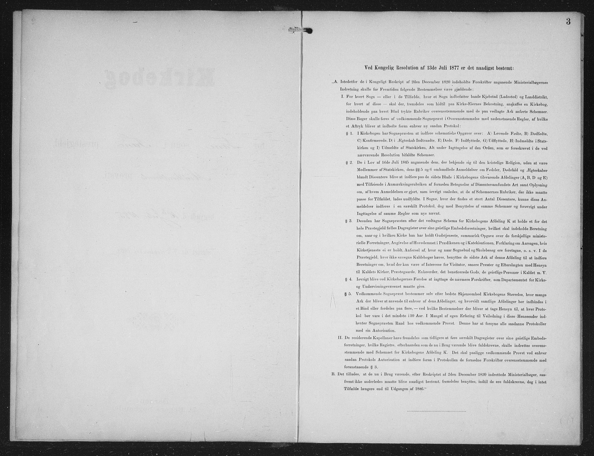 Fana Sokneprestembete, SAB/A-75101/H/Hab/Haba/L0003: Klokkerbok nr. A 3, 1895-1902