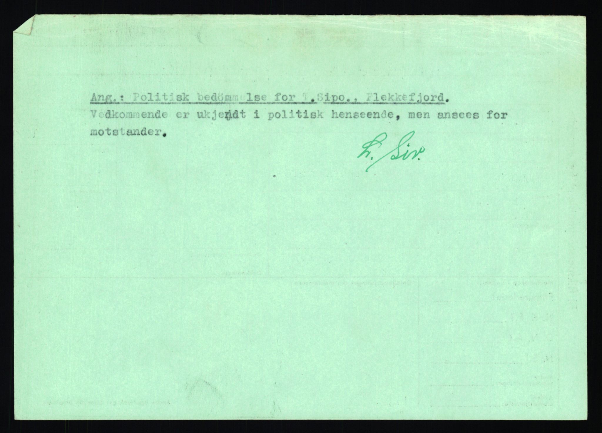 Statspolitiet - Hovedkontoret / Osloavdelingen, AV/RA-S-1329/C/Ca/L0015: Svea - Tøsse, 1943-1945, s. 1806