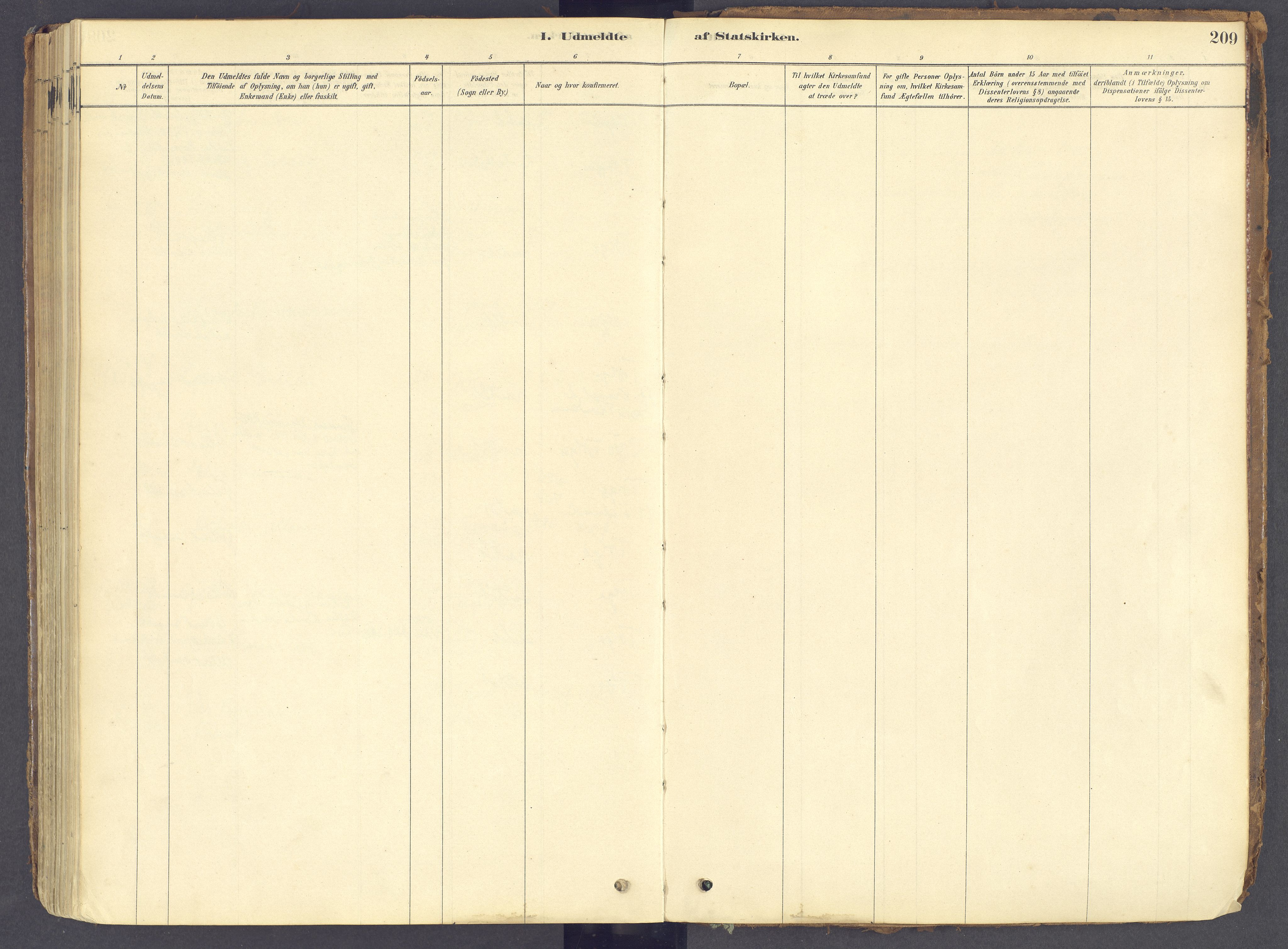 Tolga prestekontor, AV/SAH-PREST-062/K/L0011: Ministerialbok nr. 11, 1877-1920, s. 209