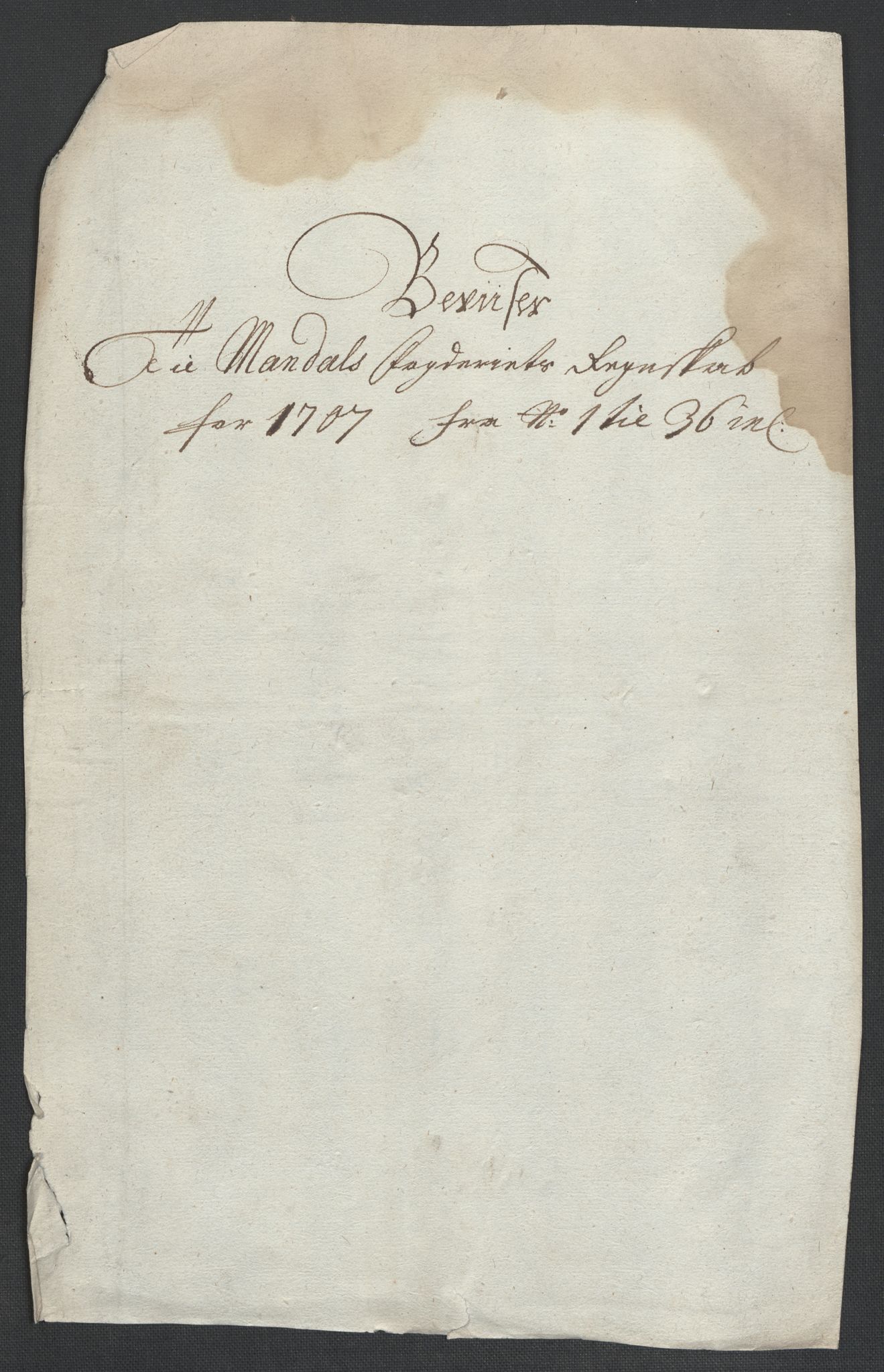 Rentekammeret inntil 1814, Reviderte regnskaper, Fogderegnskap, RA/EA-4092/R43/L2551: Fogderegnskap Lista og Mandal, 1705-1709, s. 421
