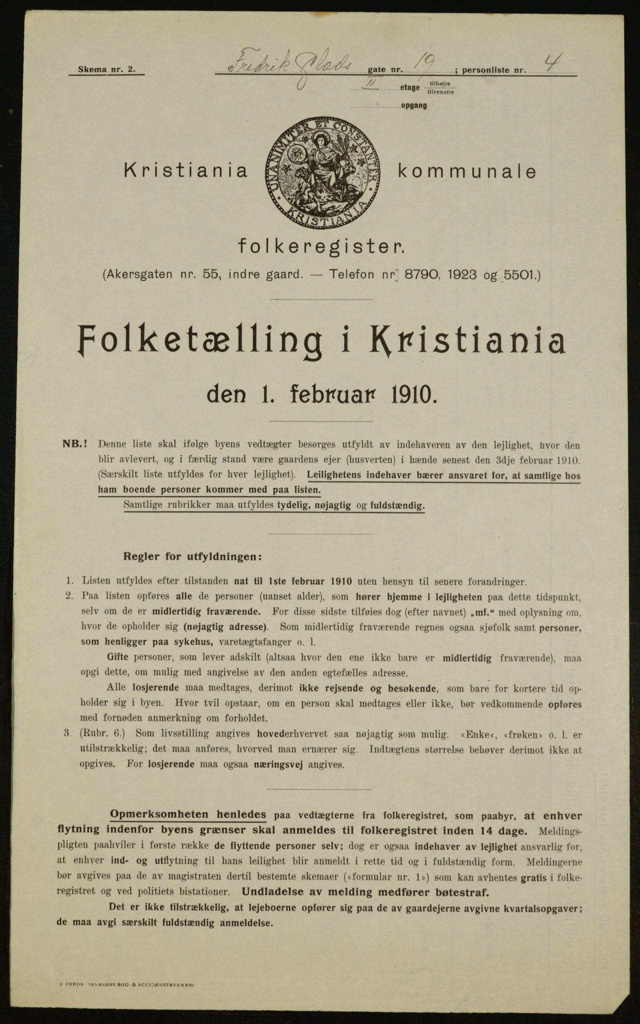 OBA, Kommunal folketelling 1.2.1910 for Kristiania, 1910, s. 25034