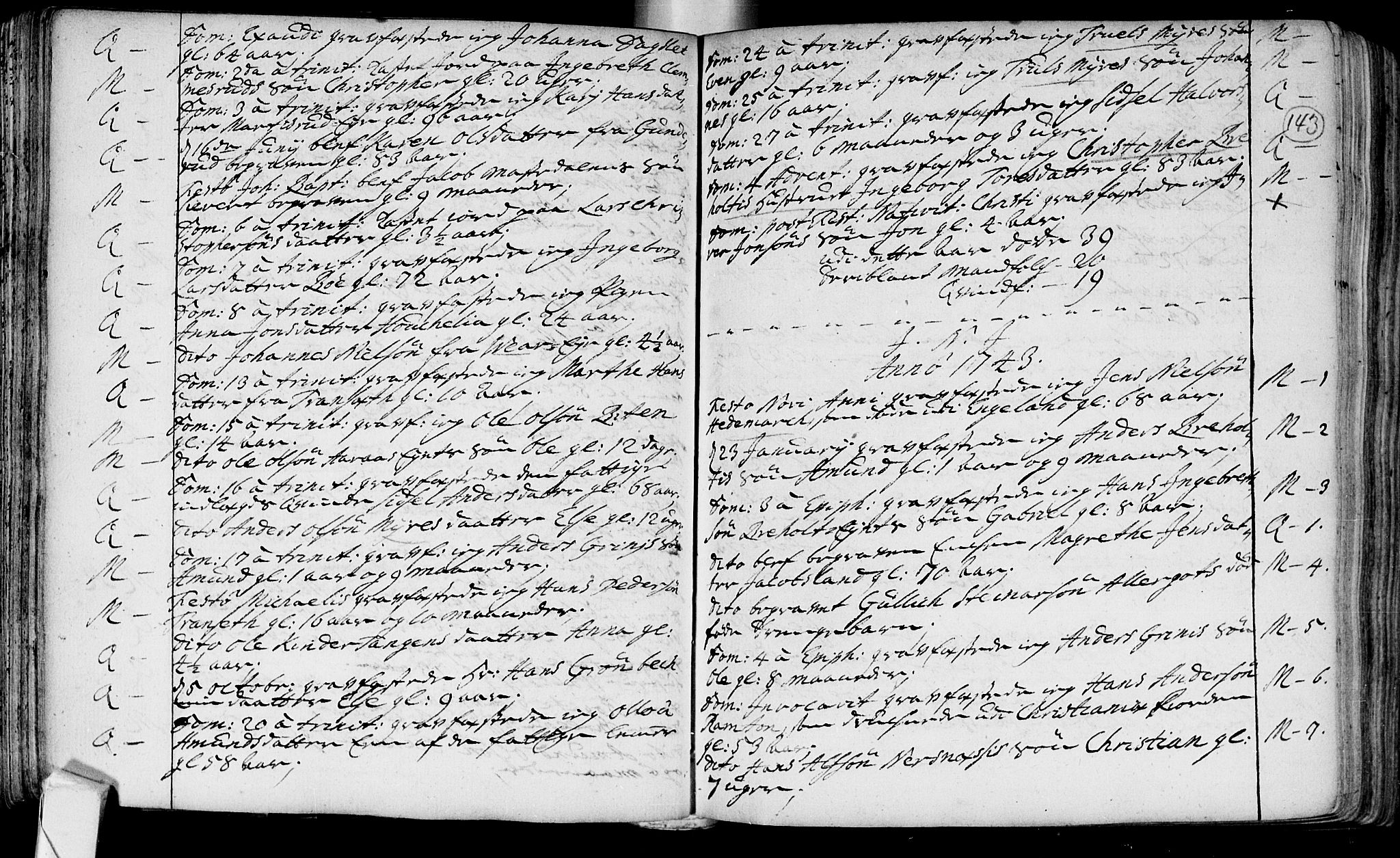 Røyken kirkebøker, AV/SAKO-A-241/F/Fa/L0002: Ministerialbok nr. 2, 1731-1782, s. 143
