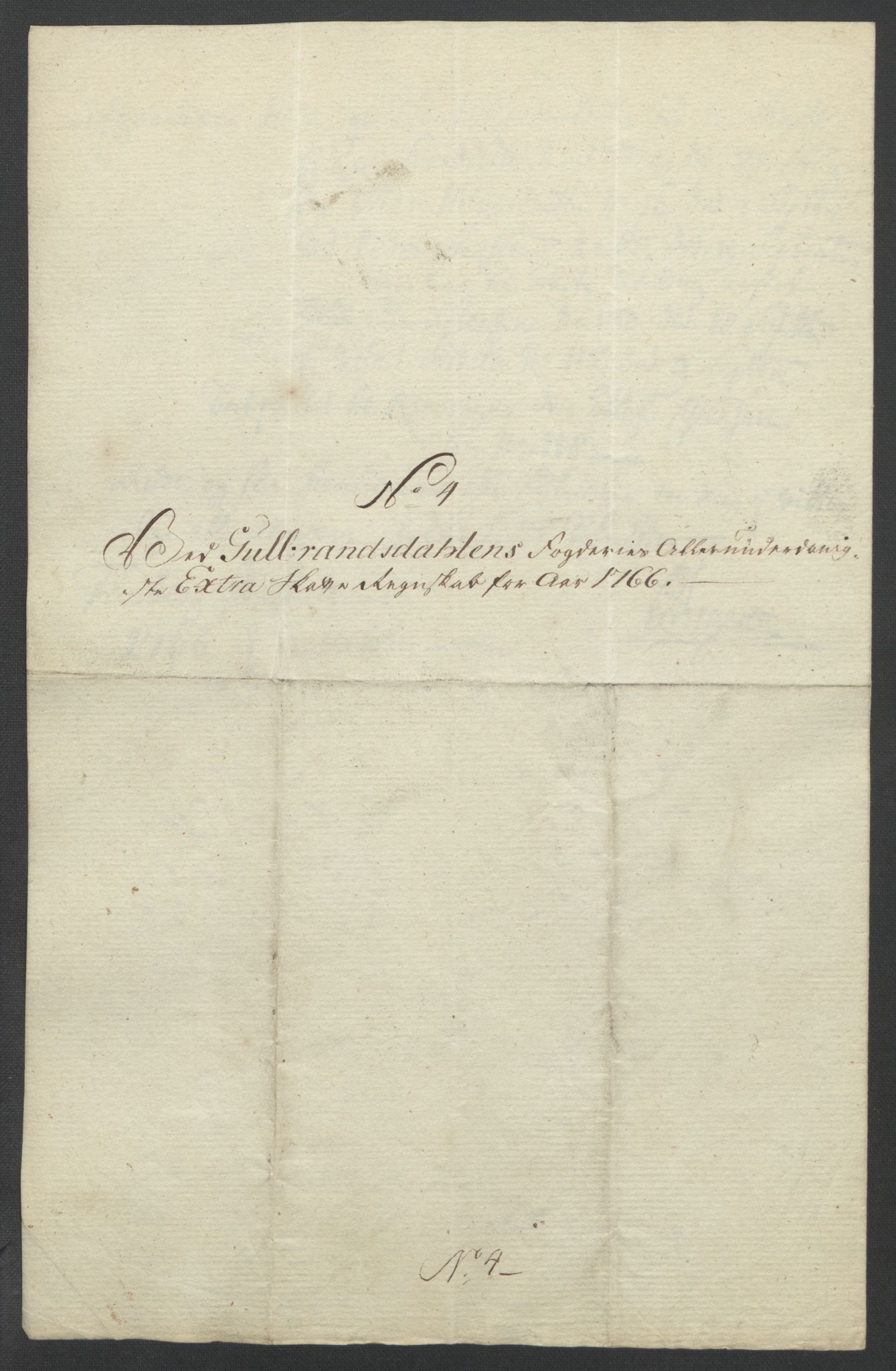 Rentekammeret inntil 1814, Reviderte regnskaper, Fogderegnskap, AV/RA-EA-4092/R17/L1266: Ekstraskatten Gudbrandsdal, 1762-1766, s. 554