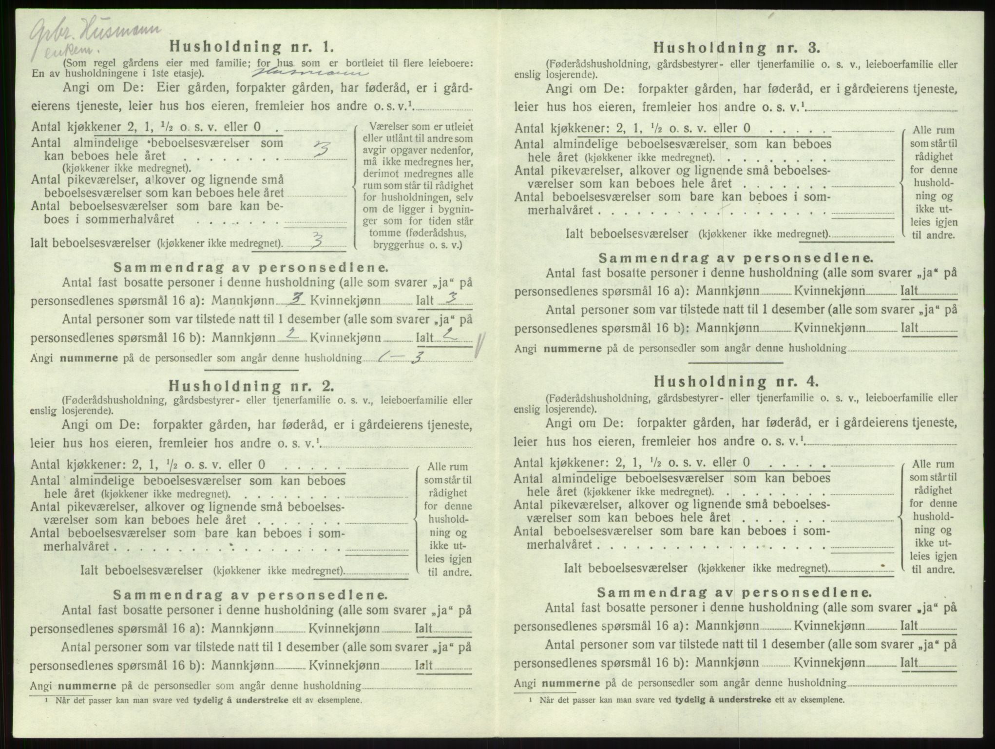 SAB, Folketelling 1920 for 1415 Lavik herred, 1920, s. 78