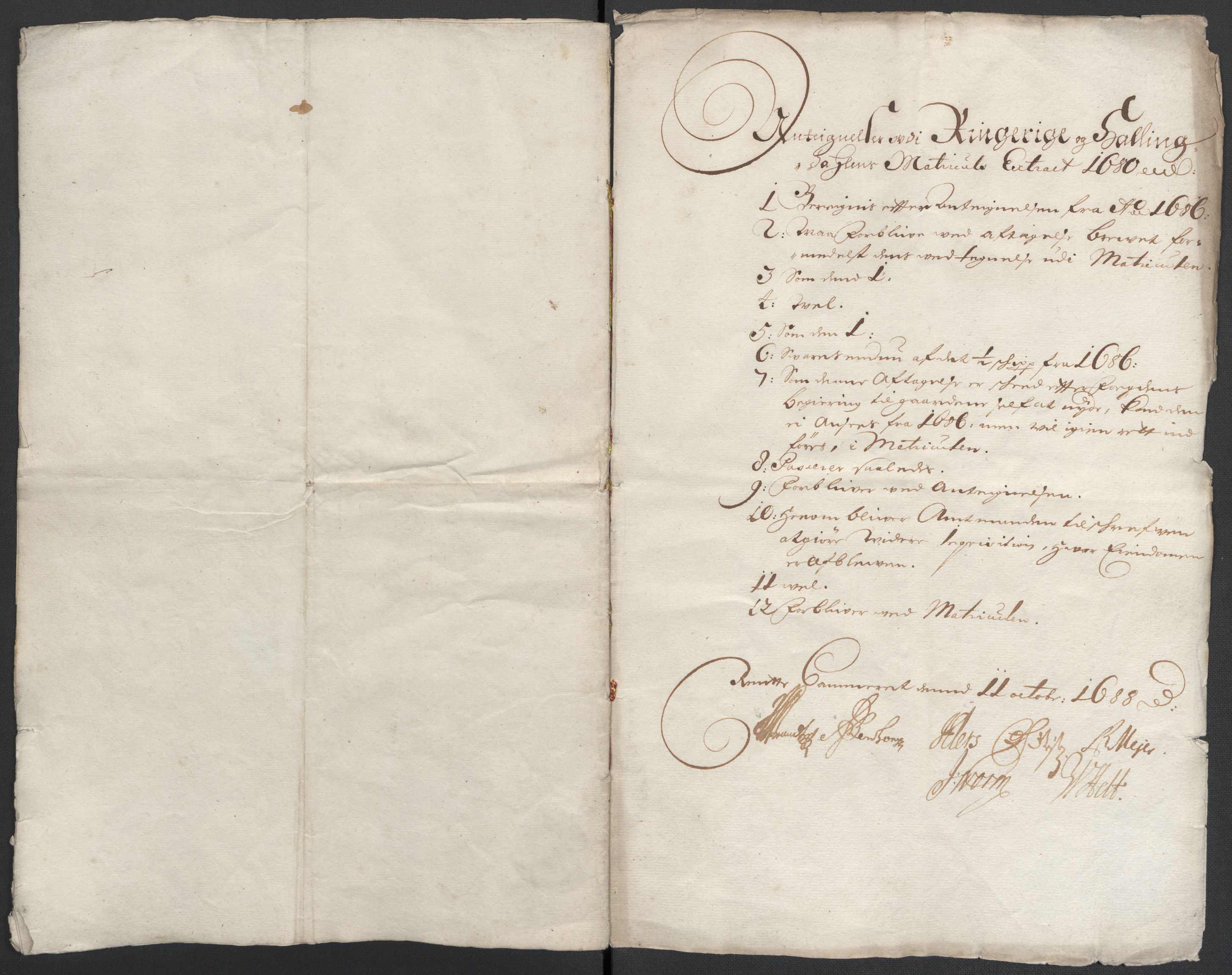 Rentekammeret inntil 1814, Reviderte regnskaper, Fogderegnskap, AV/RA-EA-4092/R21/L1447: Fogderegnskap Ringerike og Hallingdal, 1687-1689, s. 387