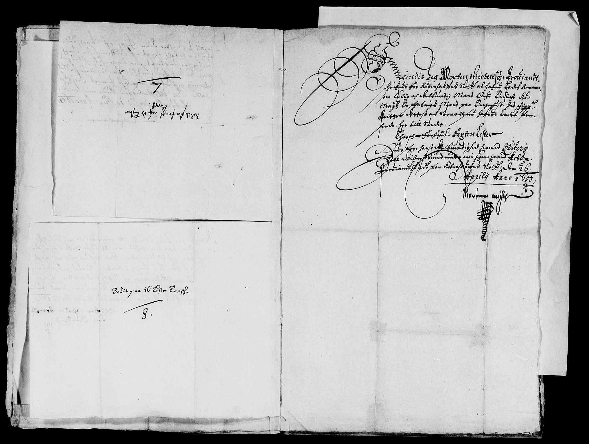 Rentekammeret inntil 1814, Reviderte regnskaper, Lensregnskaper, AV/RA-EA-5023/R/Rb/Rbt/L0122: Bergenhus len, 1652-1653