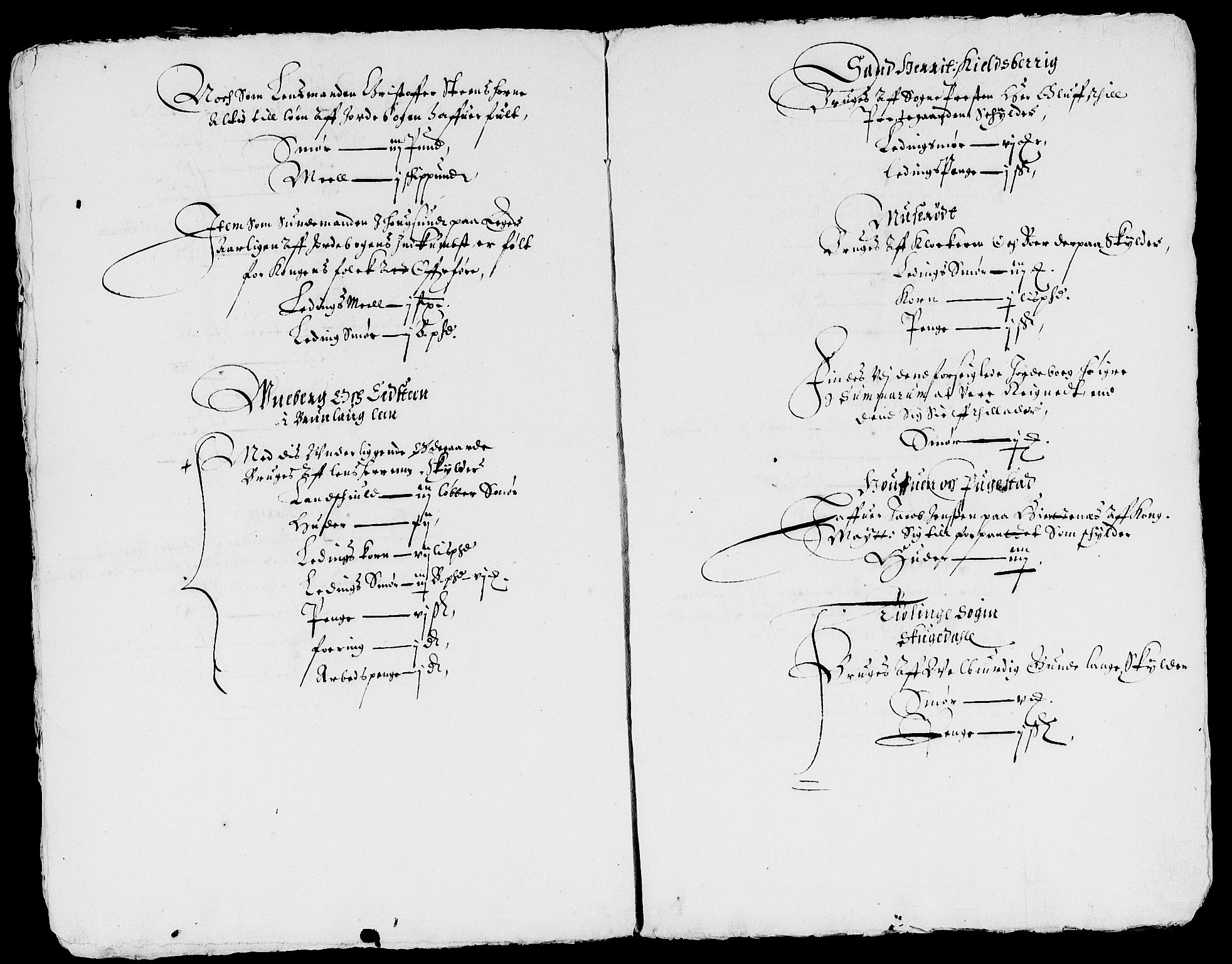Rentekammeret inntil 1814, Reviderte regnskaper, Lensregnskaper, AV/RA-EA-5023/R/Rb/Rbl/L0003: Brunla len med Eiker len 1626-37, 1628-1631
