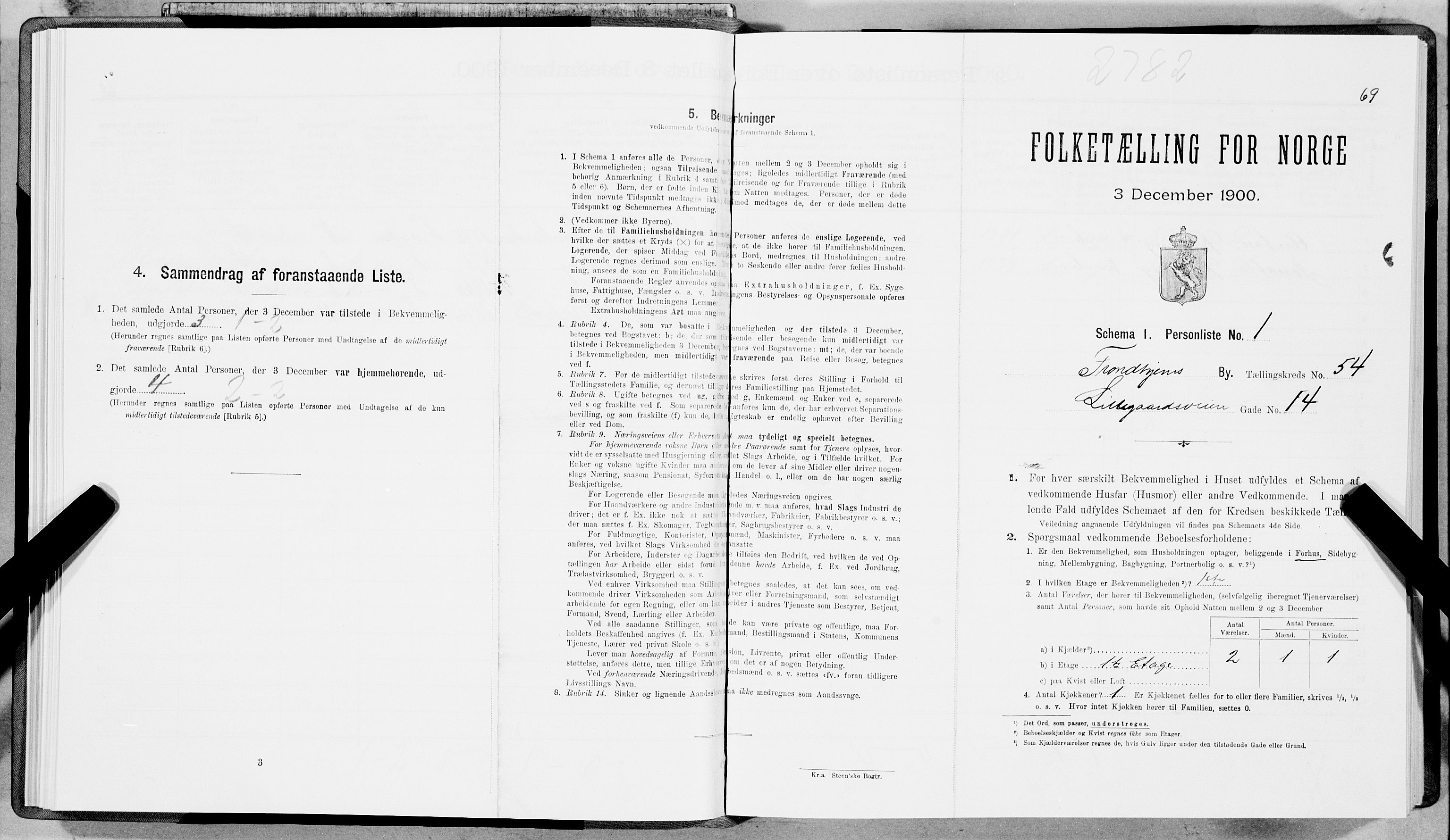 SAT, Folketelling 1900 for 1601 Trondheim kjøpstad, 1900, s. 9137