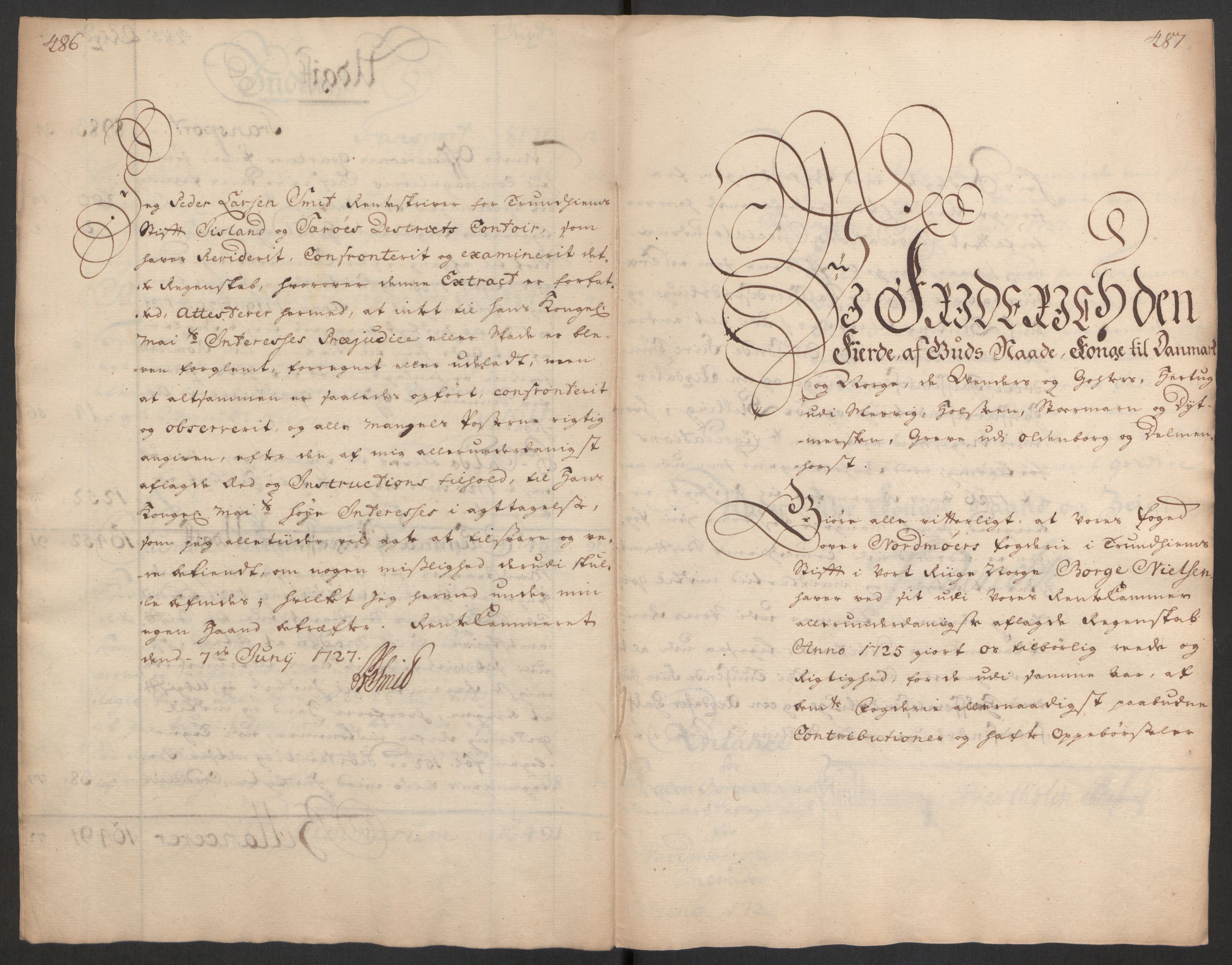 Rentekammeret inntil 1814, Reviderte regnskaper, Fogderegnskap, RA/EA-4092/R56/L3758: Fogderegnskap Nordmøre, 1725, s. 18