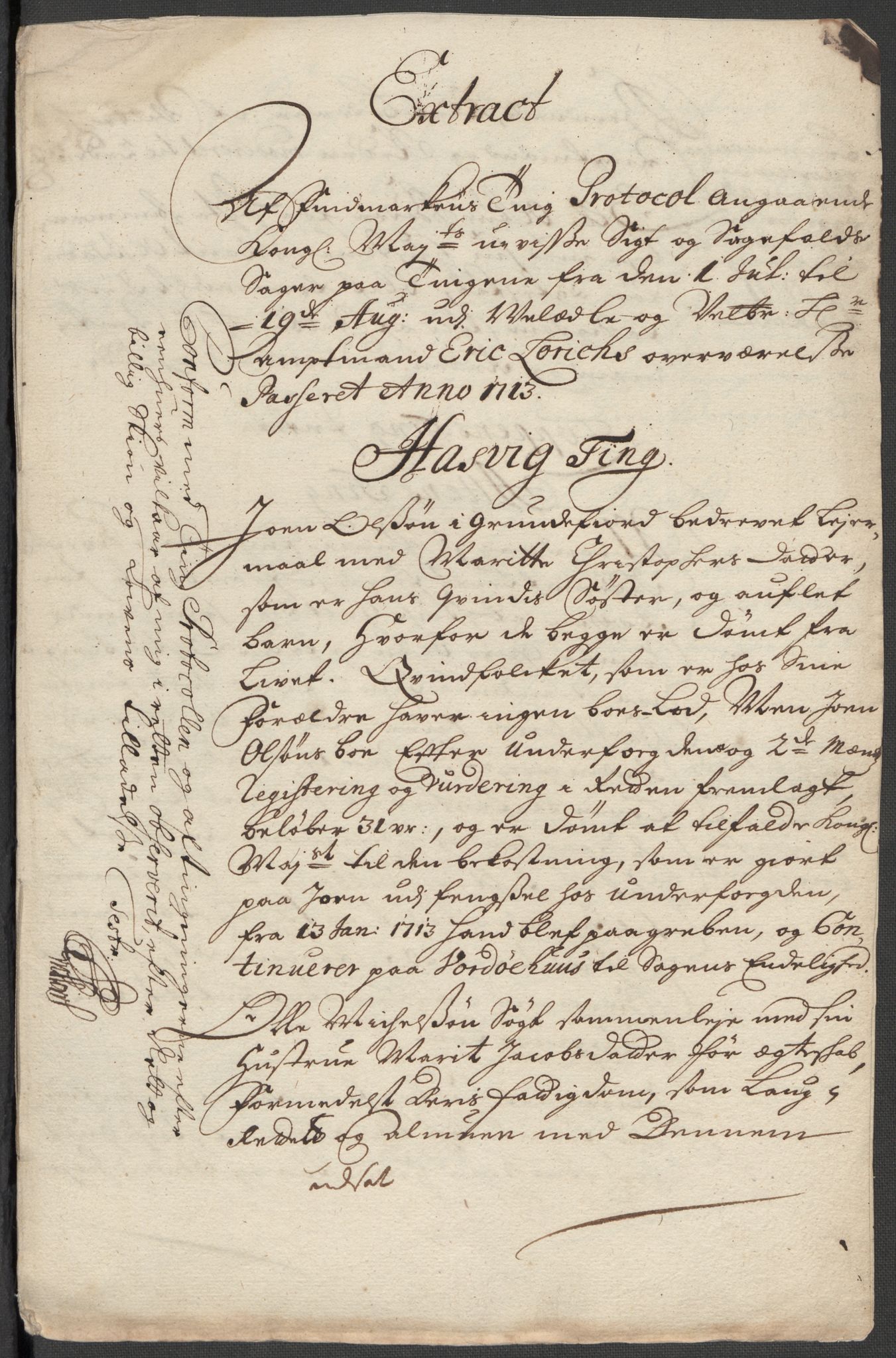 Rentekammeret inntil 1814, Reviderte regnskaper, Fogderegnskap, RA/EA-4092/R69/L4856: Fogderegnskap Finnmark/Vardøhus, 1713-1715, s. 96