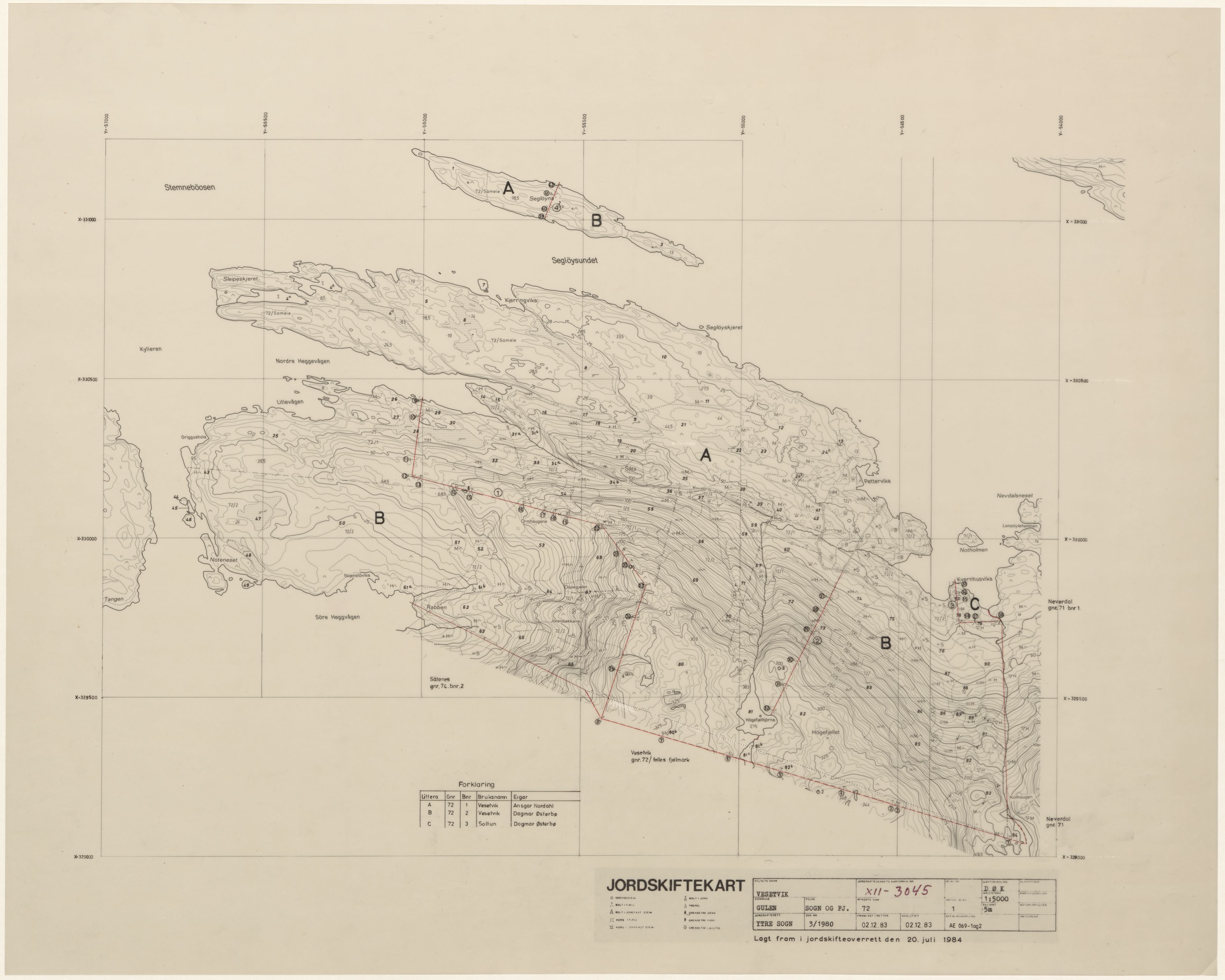 Jordskifteverkets kartarkiv, RA/S-3929/T, 1859-1988, s. 3728
