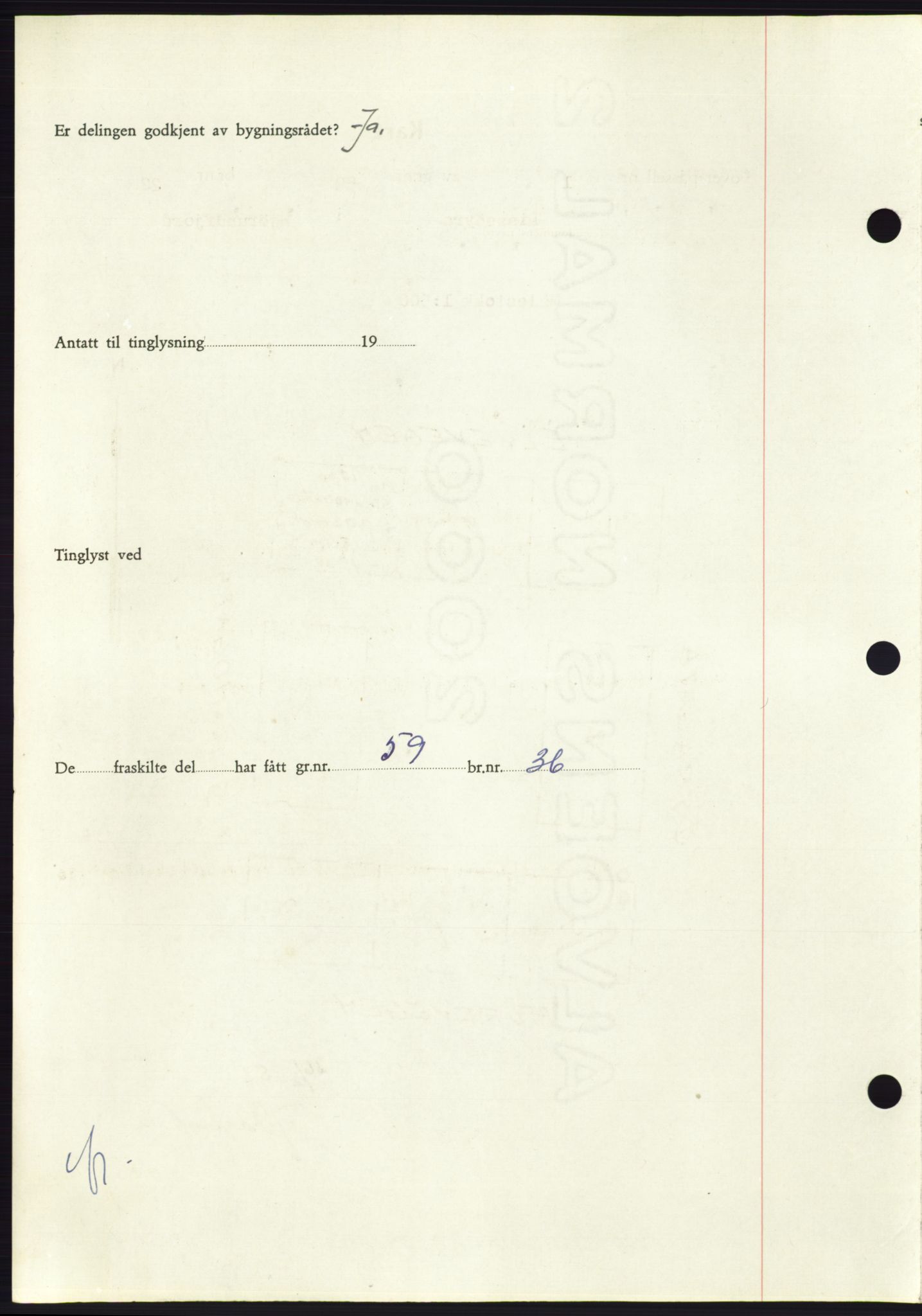 Søre Sunnmøre sorenskriveri, AV/SAT-A-4122/1/2/2C/L0104: Pantebok nr. 30A, 1956-1956, Dagboknr: 1922/1956