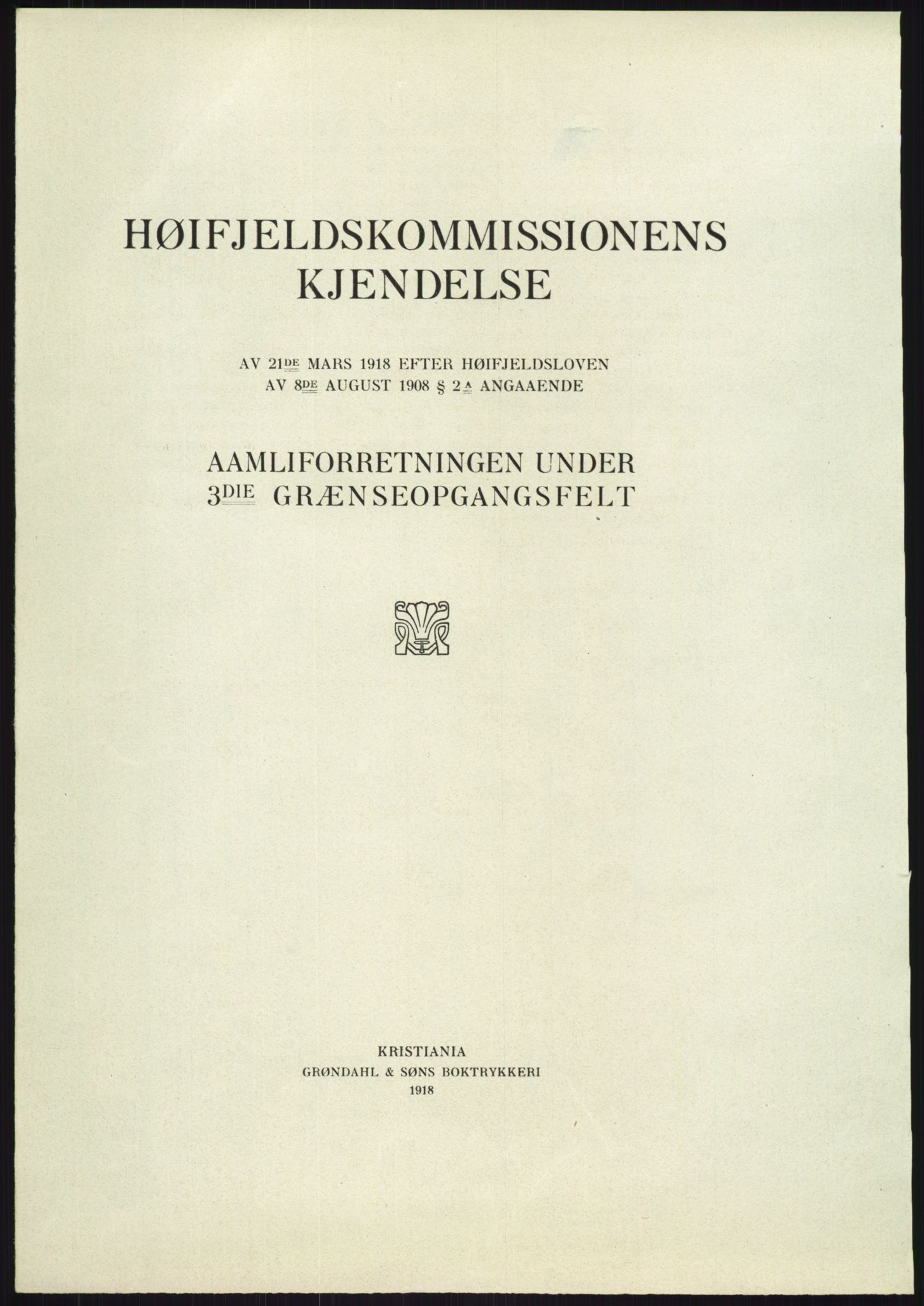 Høyfjellskommisjonen, RA/S-1546/X/Xa/L0001: Nr. 1-33, 1909-1953, s. 1317