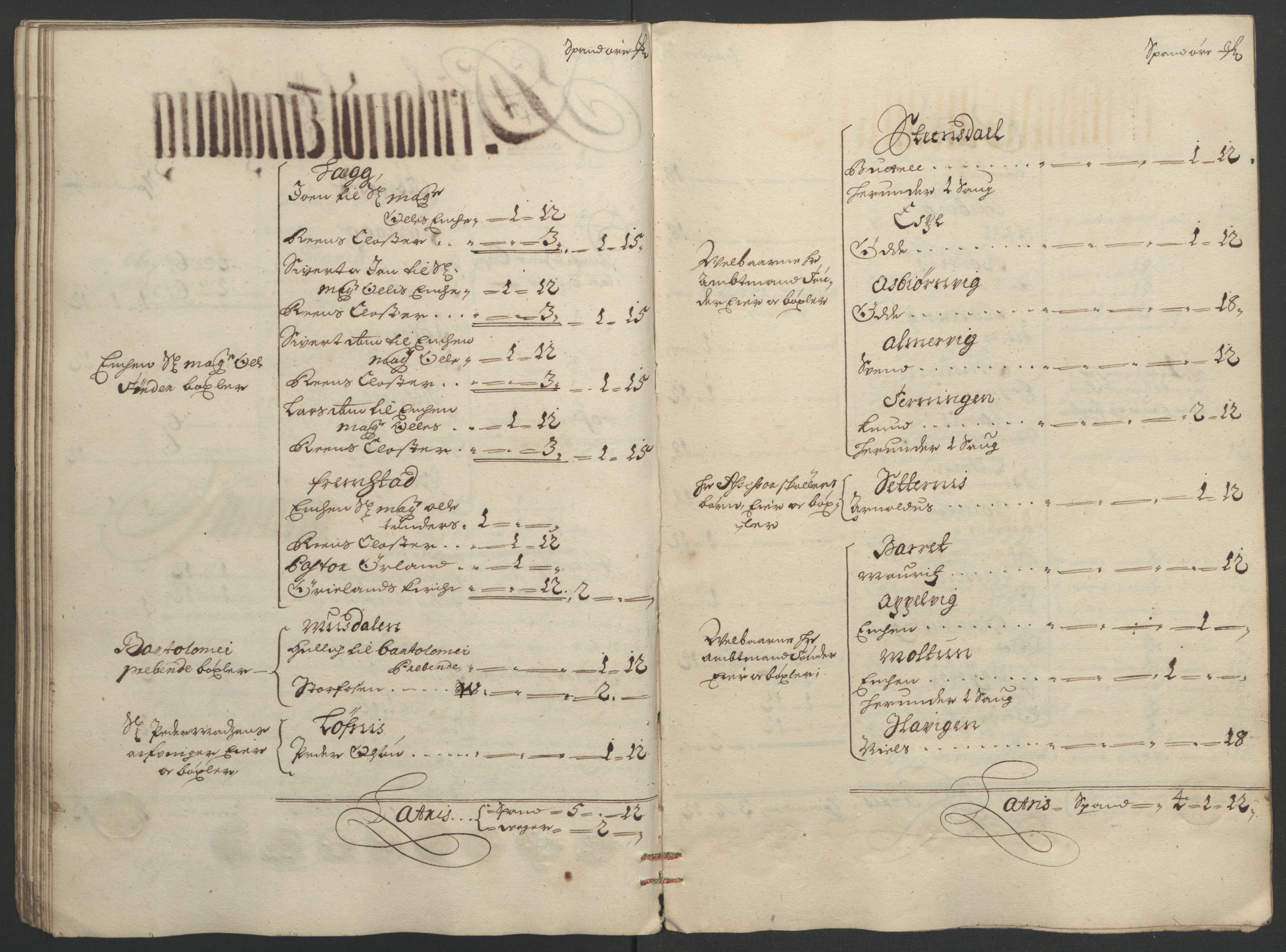 Rentekammeret inntil 1814, Reviderte regnskaper, Fogderegnskap, AV/RA-EA-4092/R57/L3851: Fogderegnskap Fosen, 1695-1696, s. 66