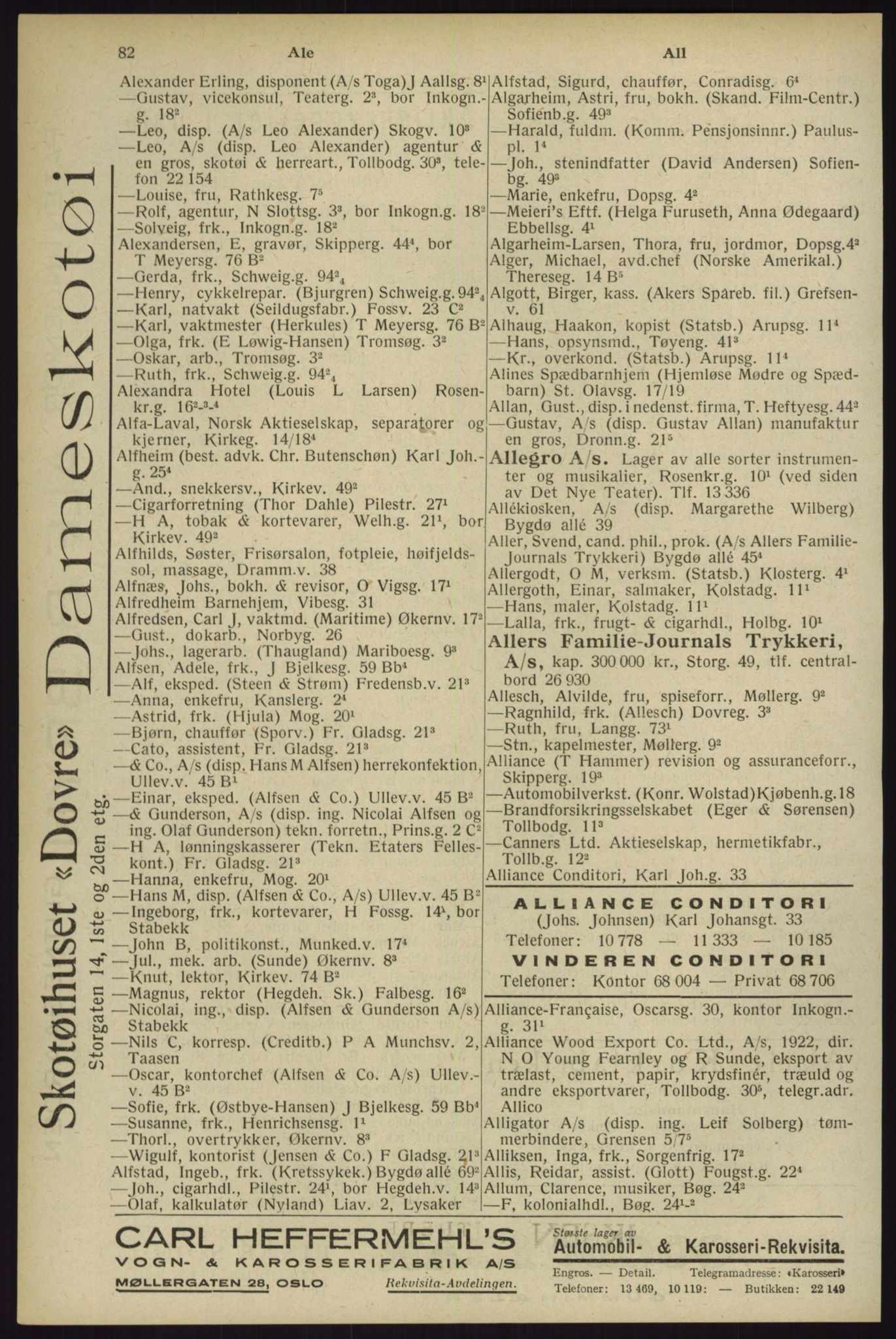 Kristiania/Oslo adressebok, PUBL/-, 1929, s. 82