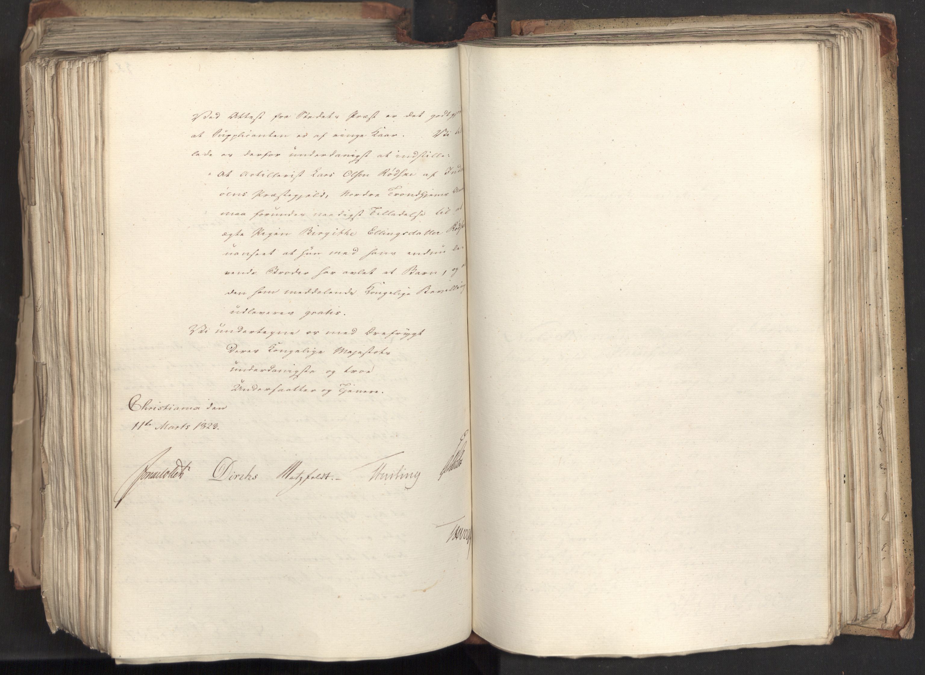 Statsrådsavdelingen i Stockholm, AV/RA-S-1003/D/Da/L0033: Regjeringsinnstillinger nr. 1-274, 1823, s. 526
