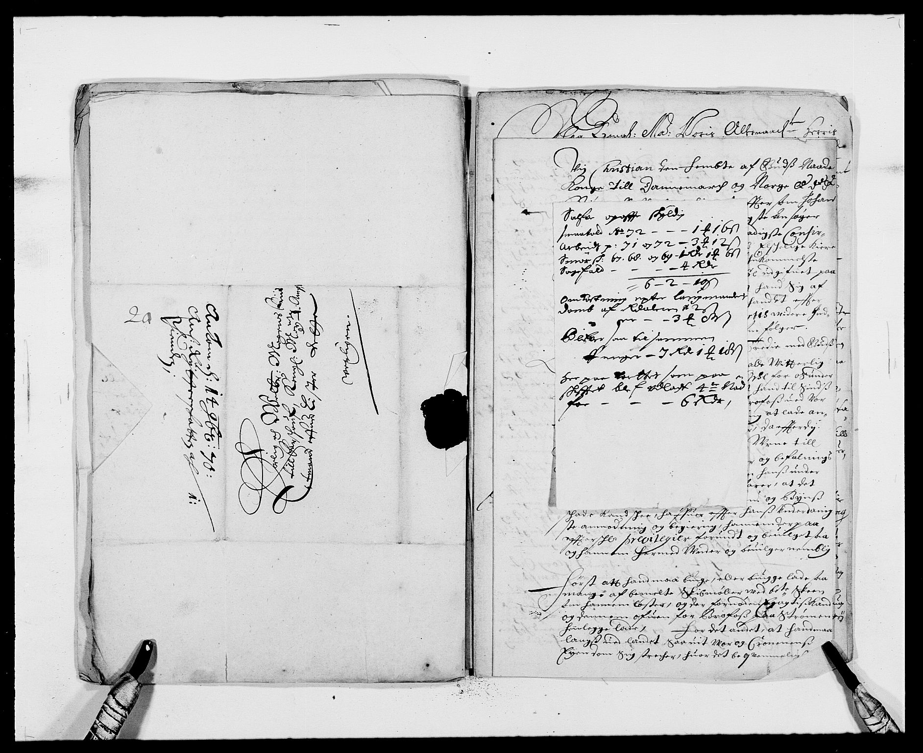 Rentekammeret inntil 1814, Reviderte regnskaper, Fogderegnskap, AV/RA-EA-4092/R41/L2527: Fogderegnskap Lista, 1672, s. 196