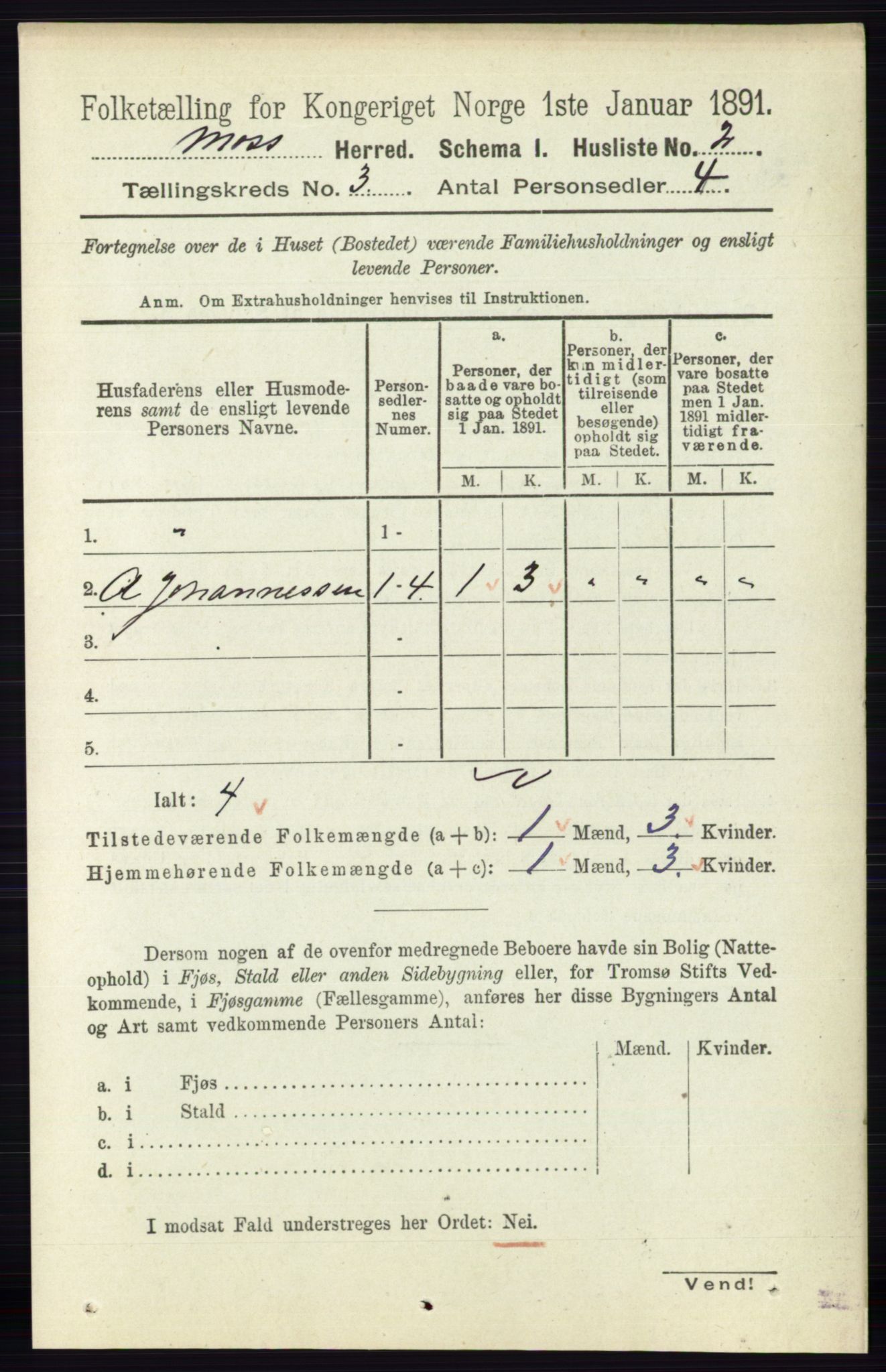 RA, Folketelling 1891 for 0194 Moss herred, 1891, s. 1104