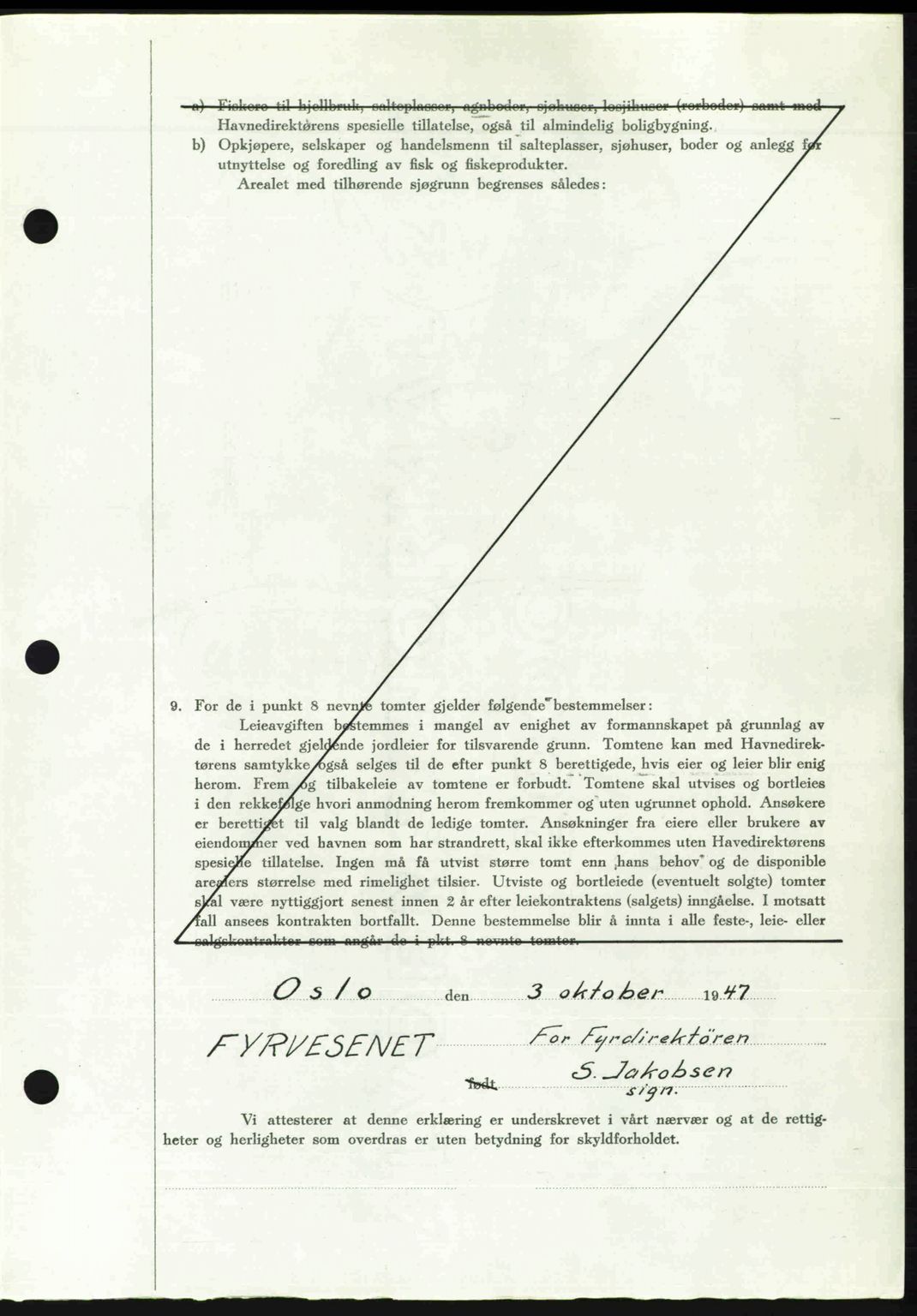 Romsdal sorenskriveri, SAT/A-4149/1/2/2C: Pantebok nr. A24, 1947-1947, Dagboknr: 2716/1947