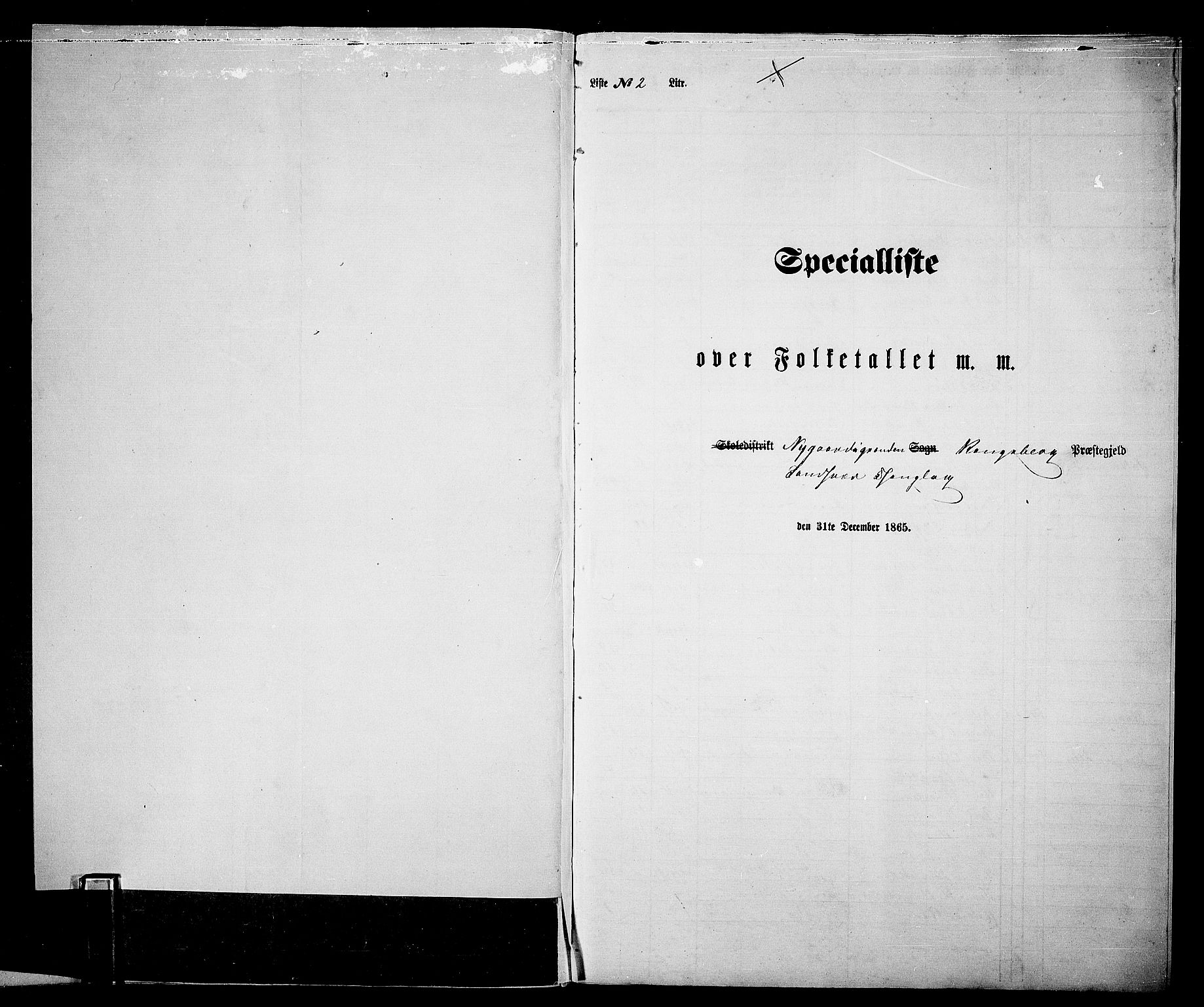 RA, Folketelling 1865 for 0692L Kongsberg prestegjeld, Kongsberg landsokn, 1865, s. 18