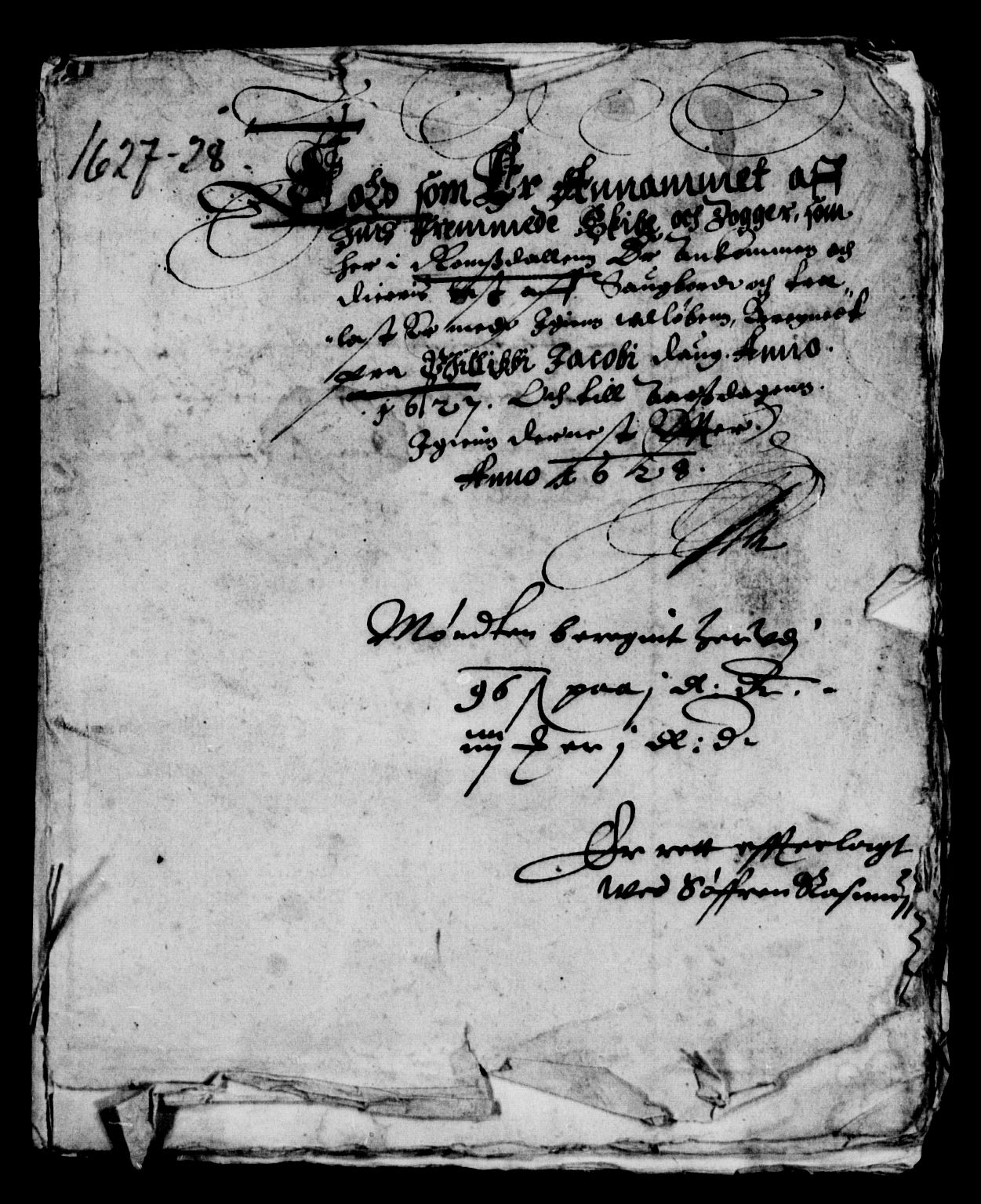 Rentekammeret inntil 1814, Reviderte regnskaper, Lensregnskaper, AV/RA-EA-5023/R/Rb/Rbx/L0001: Romsdal len, 1627-1646