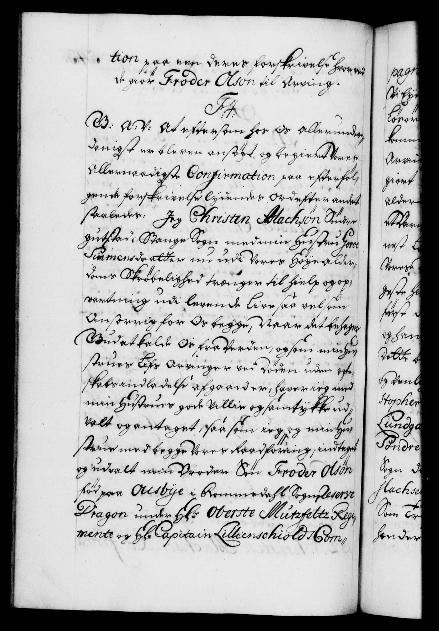 Danske Kanselli 1572-1799, AV/RA-EA-3023/F/Fc/Fca/Fcaa/L0023: Norske registre, 1720-1722, s. 543b