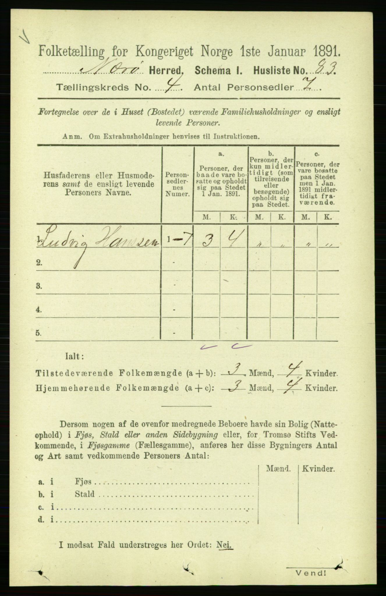 RA, Folketelling 1891 for 1751 Nærøy herred, 1891, s. 1864