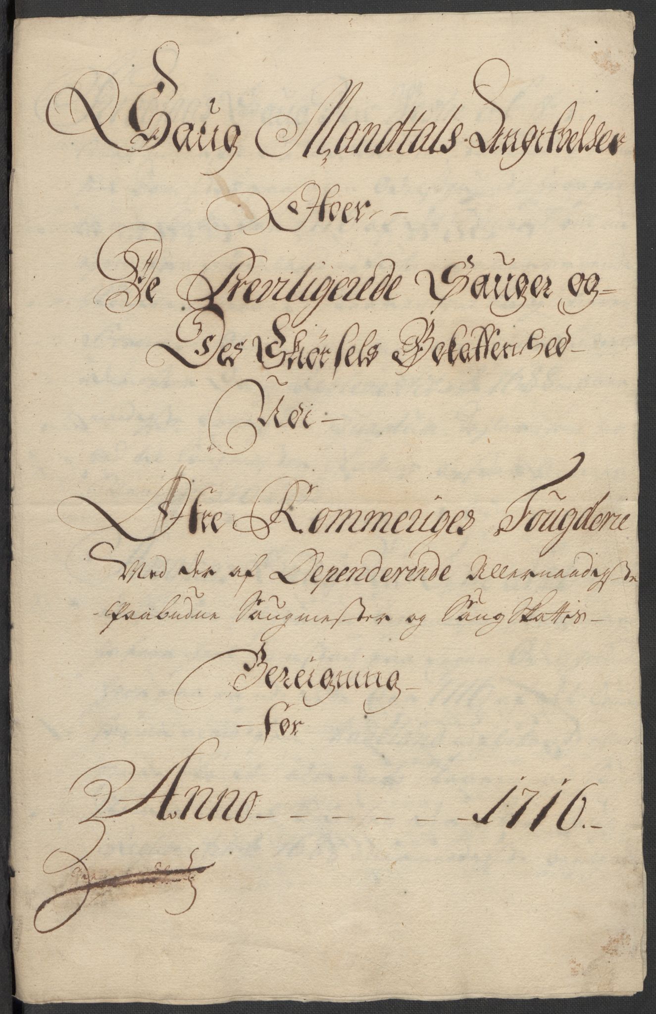 Rentekammeret inntil 1814, Reviderte regnskaper, Fogderegnskap, RA/EA-4092/R12/L0725: Fogderegnskap Øvre Romerike, 1716, s. 152