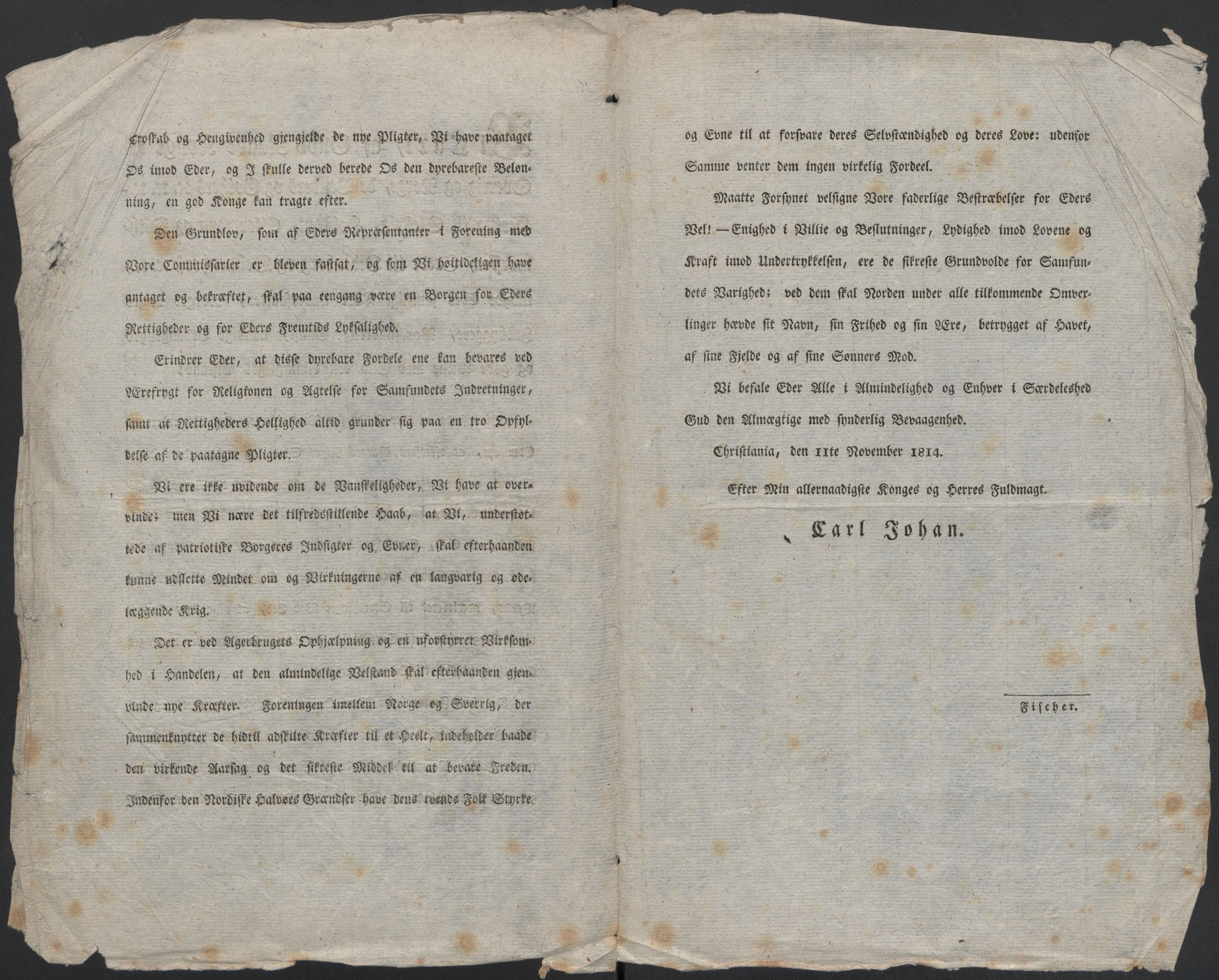 Christie, Wilhelm Frimann Koren, AV/RA-PA-0014/F/L0004: Christies dokumenter fra 1814, 1814, s. 222