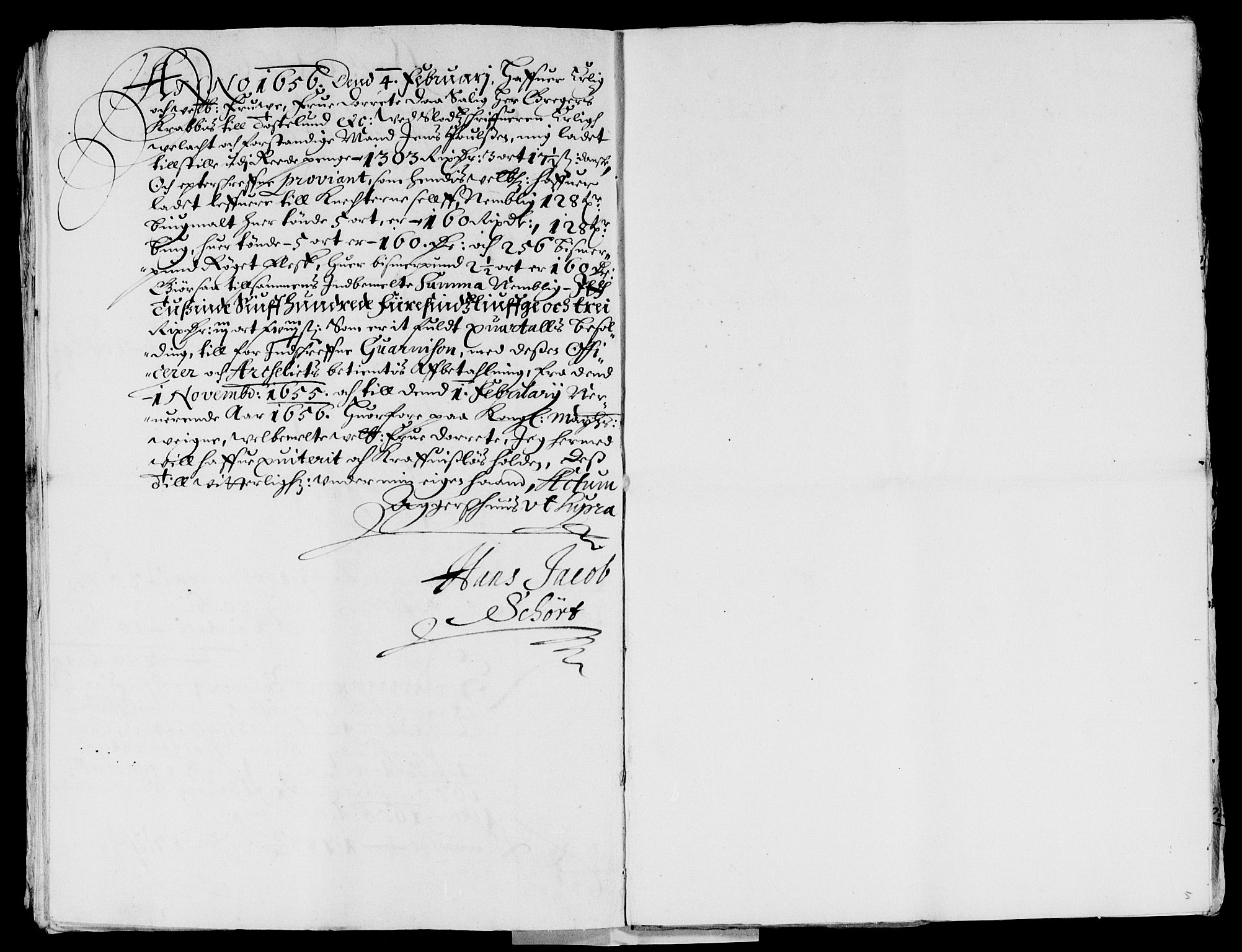 Rentekammeret inntil 1814, Reviderte regnskaper, Lensregnskaper, AV/RA-EA-5023/R/Rb/Rba/L0233: Akershus len, 1655-1656