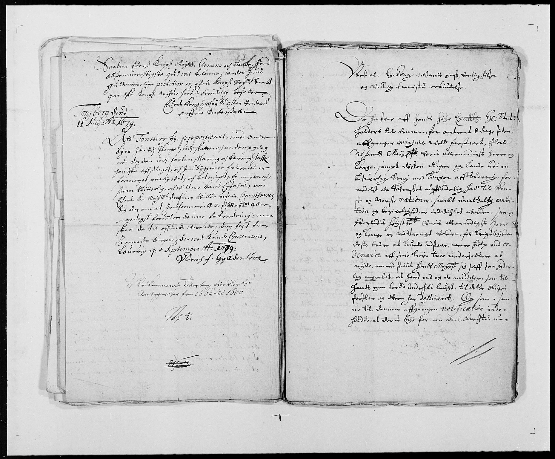 Rentekammeret inntil 1814, Reviderte regnskaper, Byregnskaper, RA/EA-4066/R/Rh/L0158: [H1] Kontribusjonsregnskap, 1664-1692, s. 171