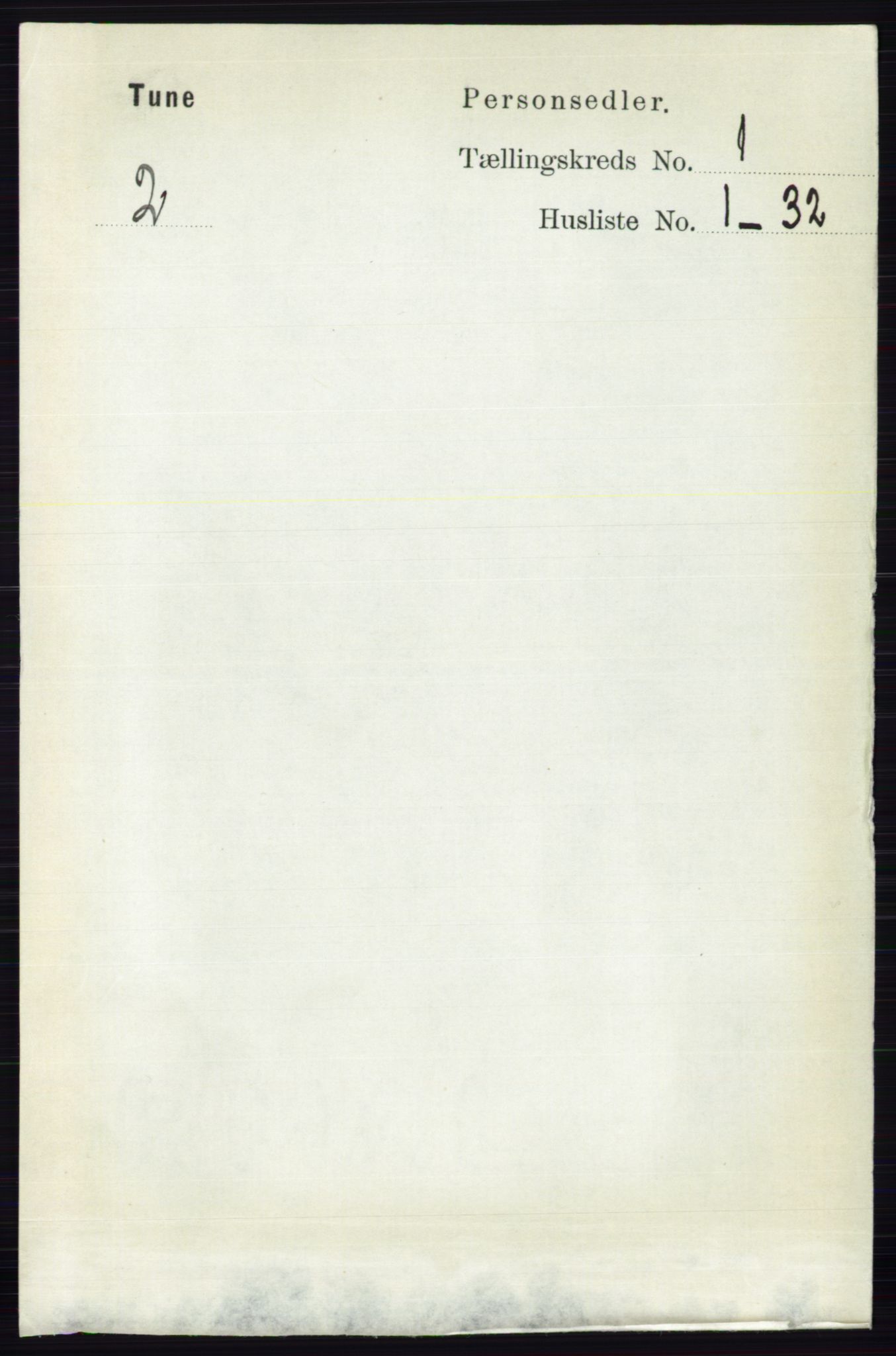 RA, Folketelling 1891 for 0130 Tune herred, 1891, s. 137