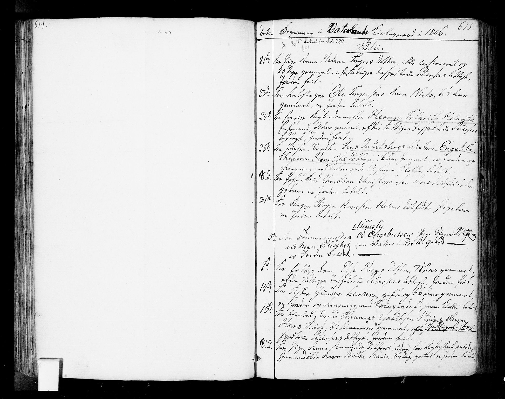 Oslo domkirke Kirkebøker, AV/SAO-A-10752/F/Fa/L0005: Ministerialbok nr. 5, 1787-1806, s. 614-615