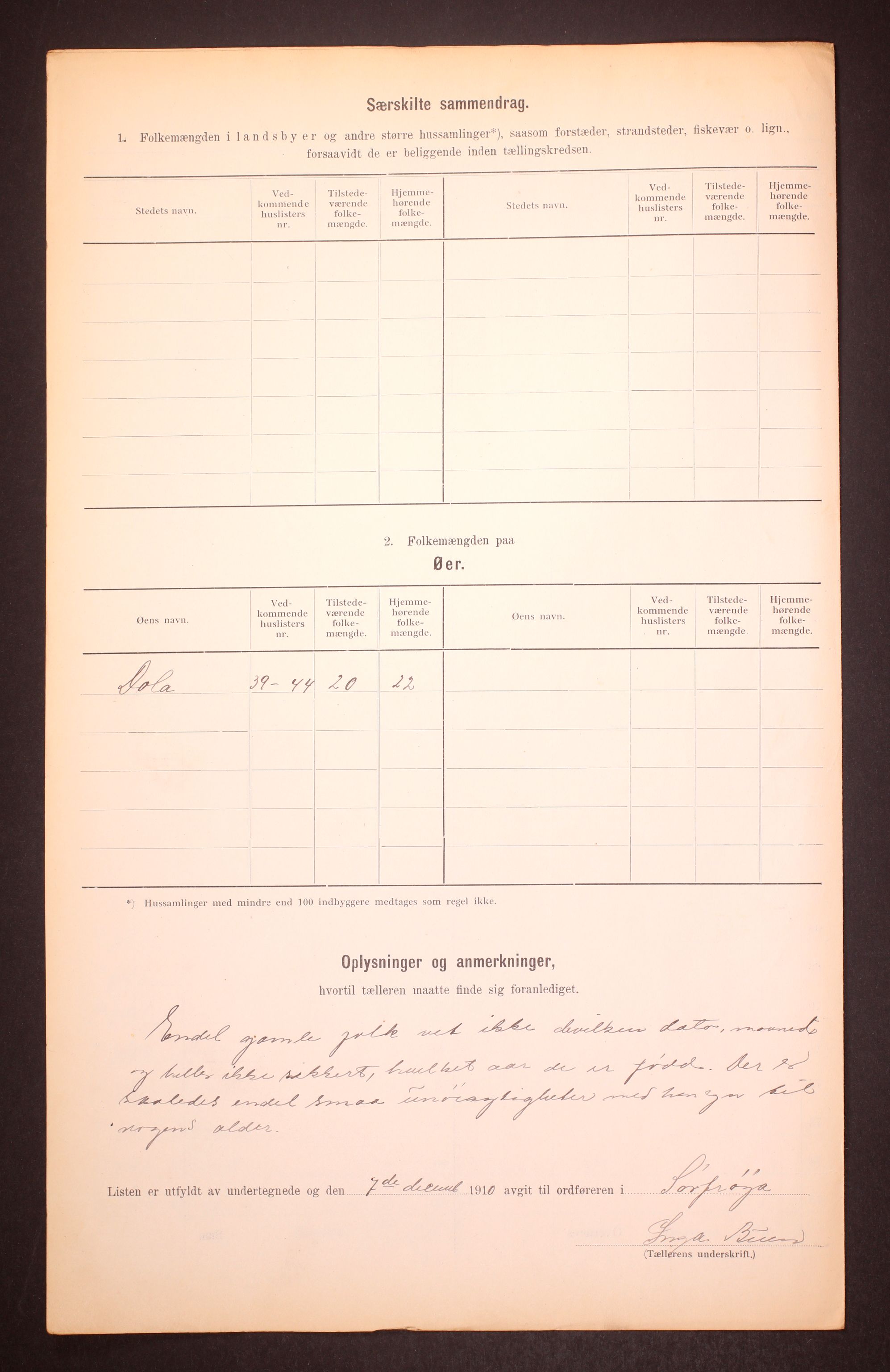 RA, Folketelling 1910 for 1619 Sør-Frøya herred, 1910, s. 9