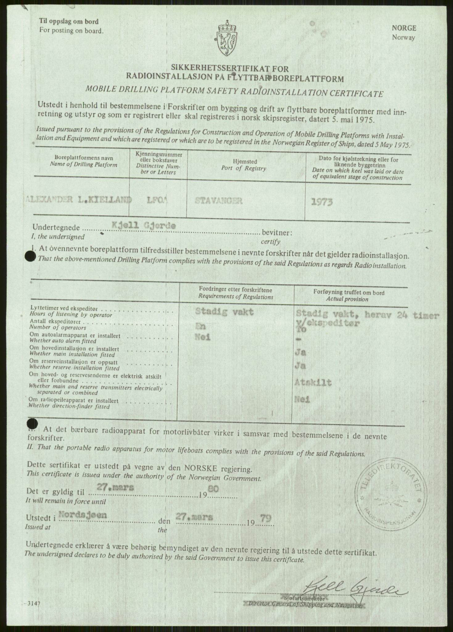 Justisdepartementet, Granskningskommisjonen ved Alexander Kielland-ulykken 27.3.1980, AV/RA-S-1165/D/L0006: A Alexander L. Kielland (Doku.liste + A3-A6, A11-A13, A18-A20-A21, A23, A31 av 31)/Dykkerjournaler, 1980-1981, s. 59