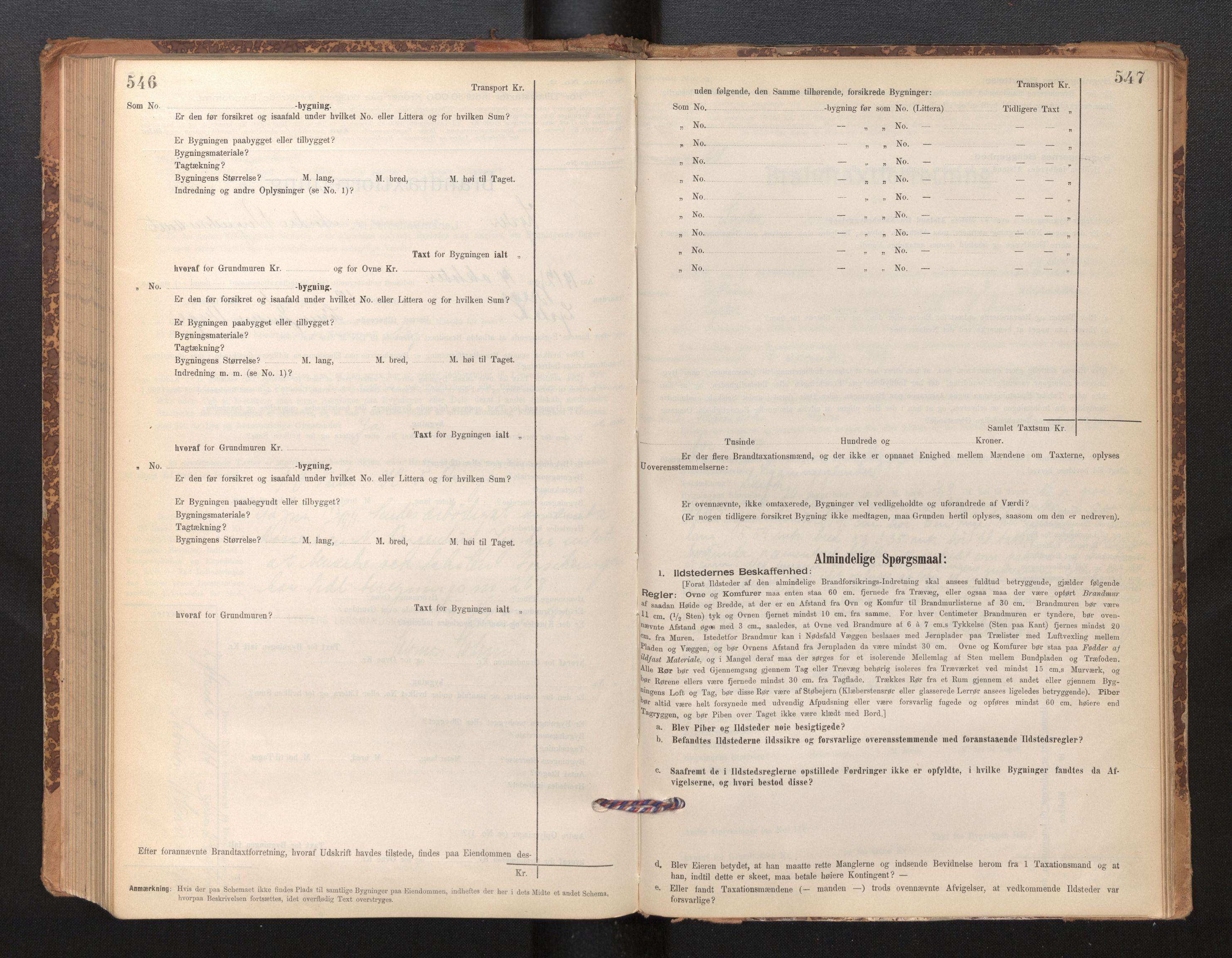 Lensmannen i Luster, SAB/A-29301/0012/L0007: Branntakstprotokoll, skjematakst, 1895-1935, s. 546-547