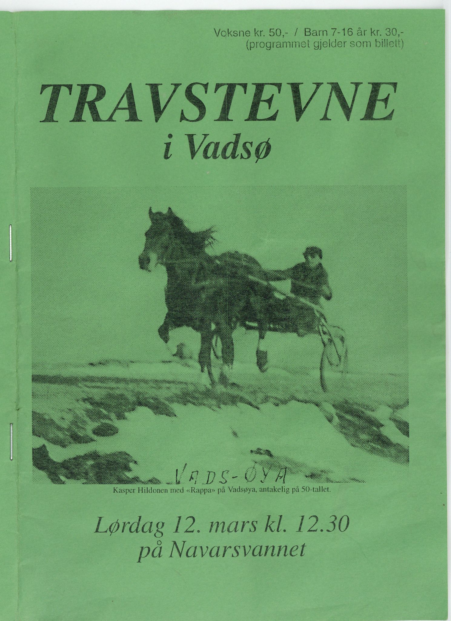 Vadsø travforening, FMFB/A-1156/Y, 2005