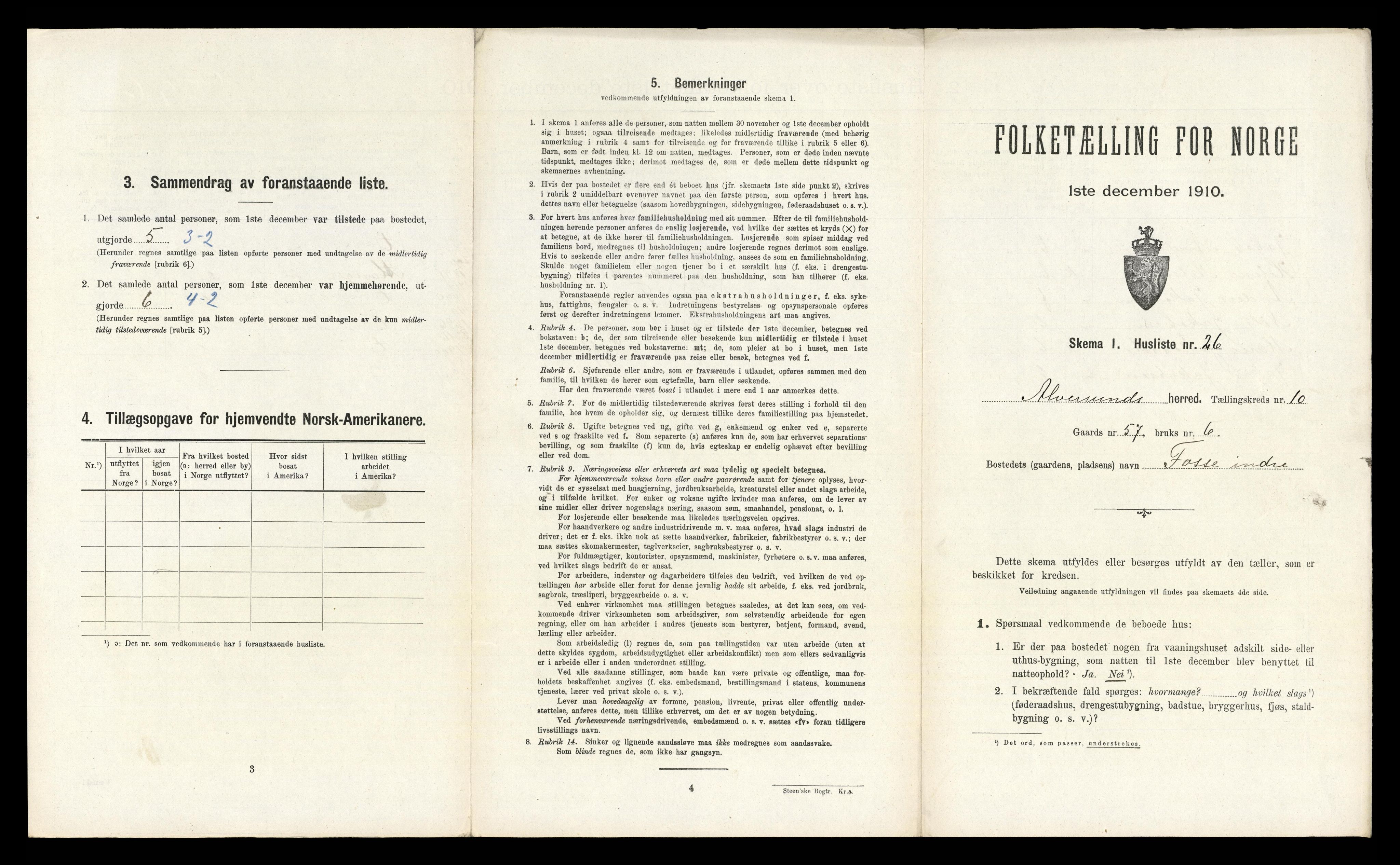 RA, Folketelling 1910 for 1257 Alversund herred, 1910, s. 812