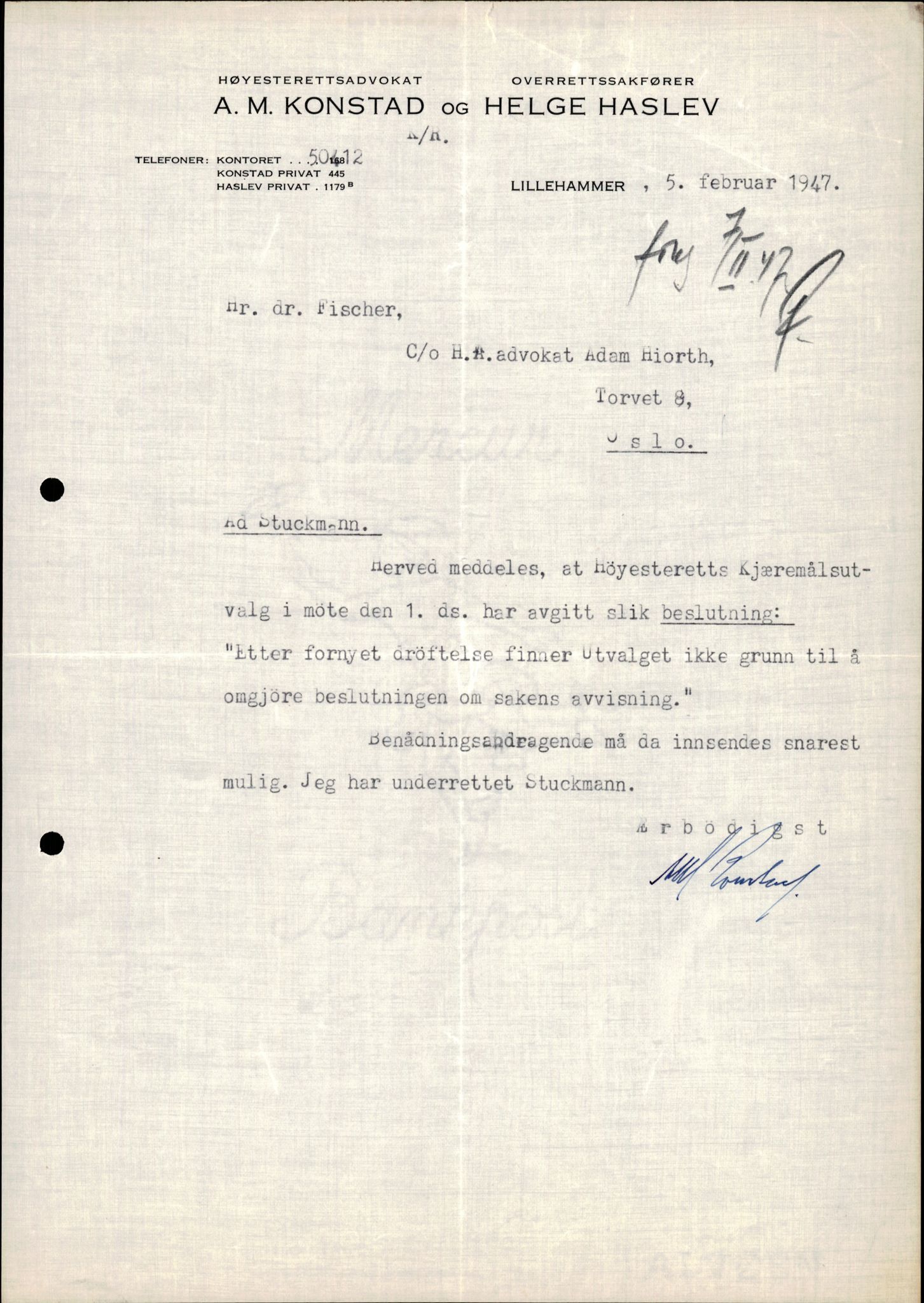 Forsvarets Overkommando. 2 kontor. Arkiv 11.4. Spredte tyske arkivsaker, AV/RA-RAFA-7031/D/Dar/Darc/L0010: FO.II, 1945-1947, s. 31