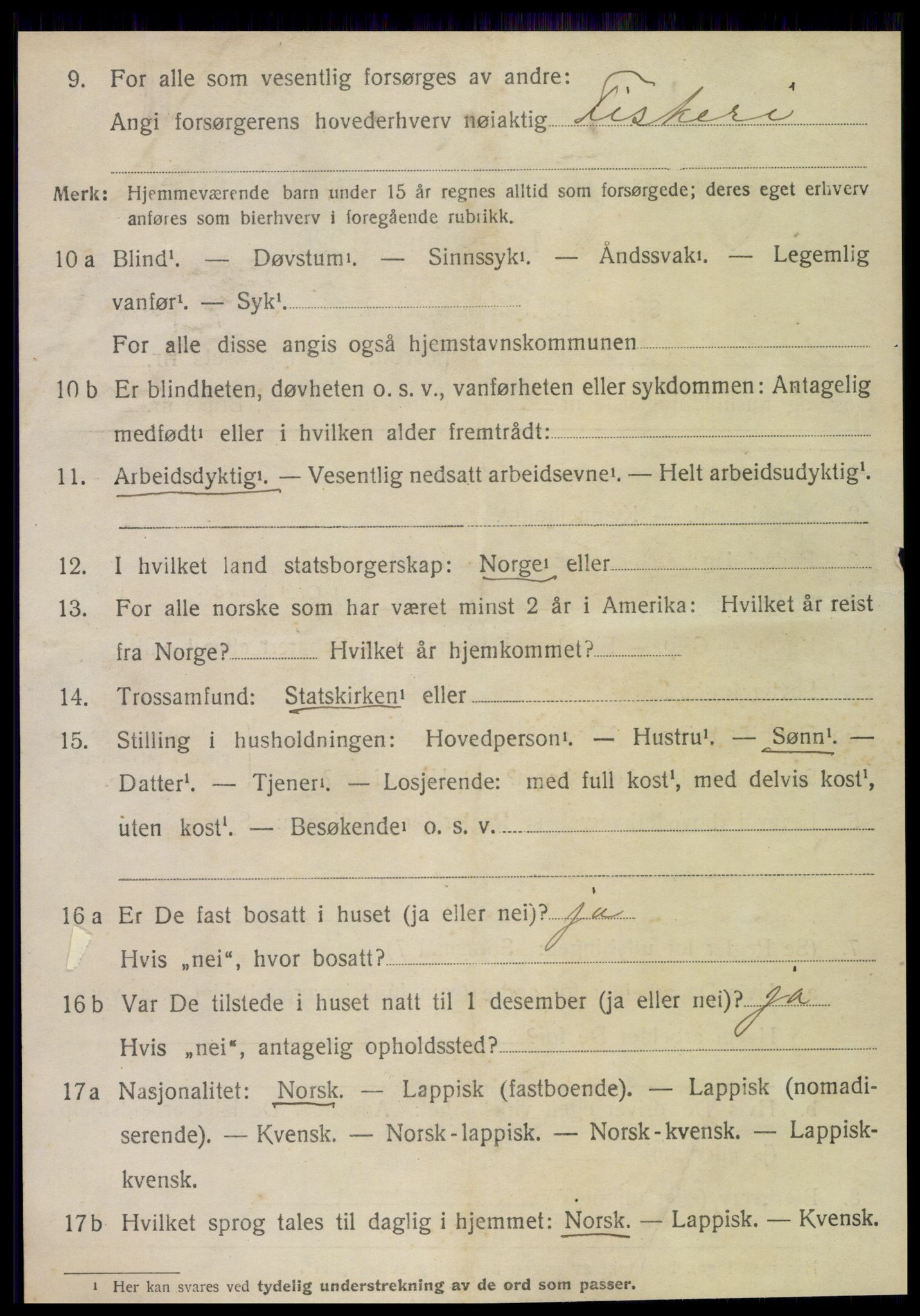 SAT, Folketelling 1920 for 1753 Foldereid herred, 1920, s. 1523