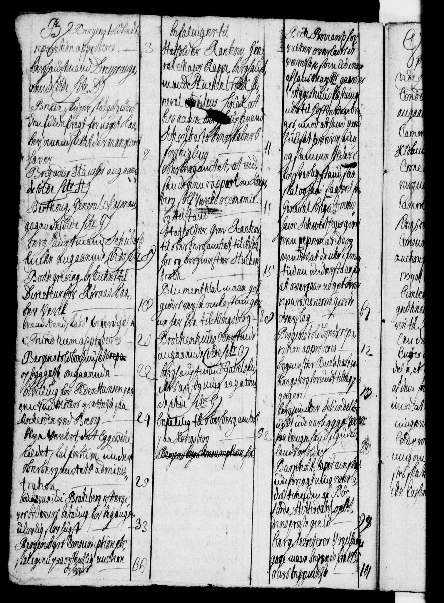 Rentekammeret, Kammerkanselliet, RA/EA-3111/G/Gf/Gfb/L0001: Register til norske relasjons- og resolusjonsprotokoller (merket RK 52.96), 1720-1749, s. 354