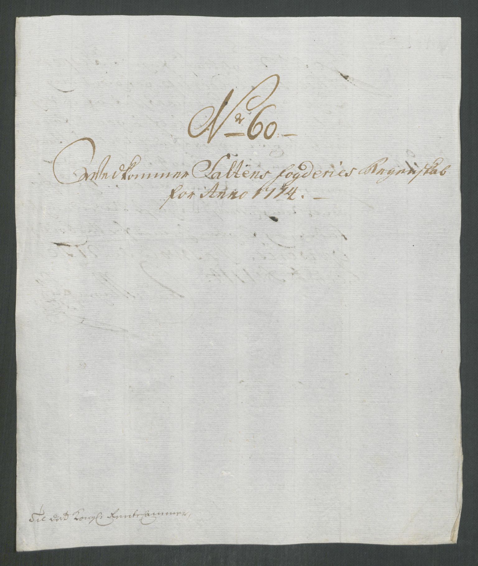 Rentekammeret inntil 1814, Reviderte regnskaper, Fogderegnskap, RA/EA-4092/R66/L4584: Fogderegnskap Salten, 1714, s. 330